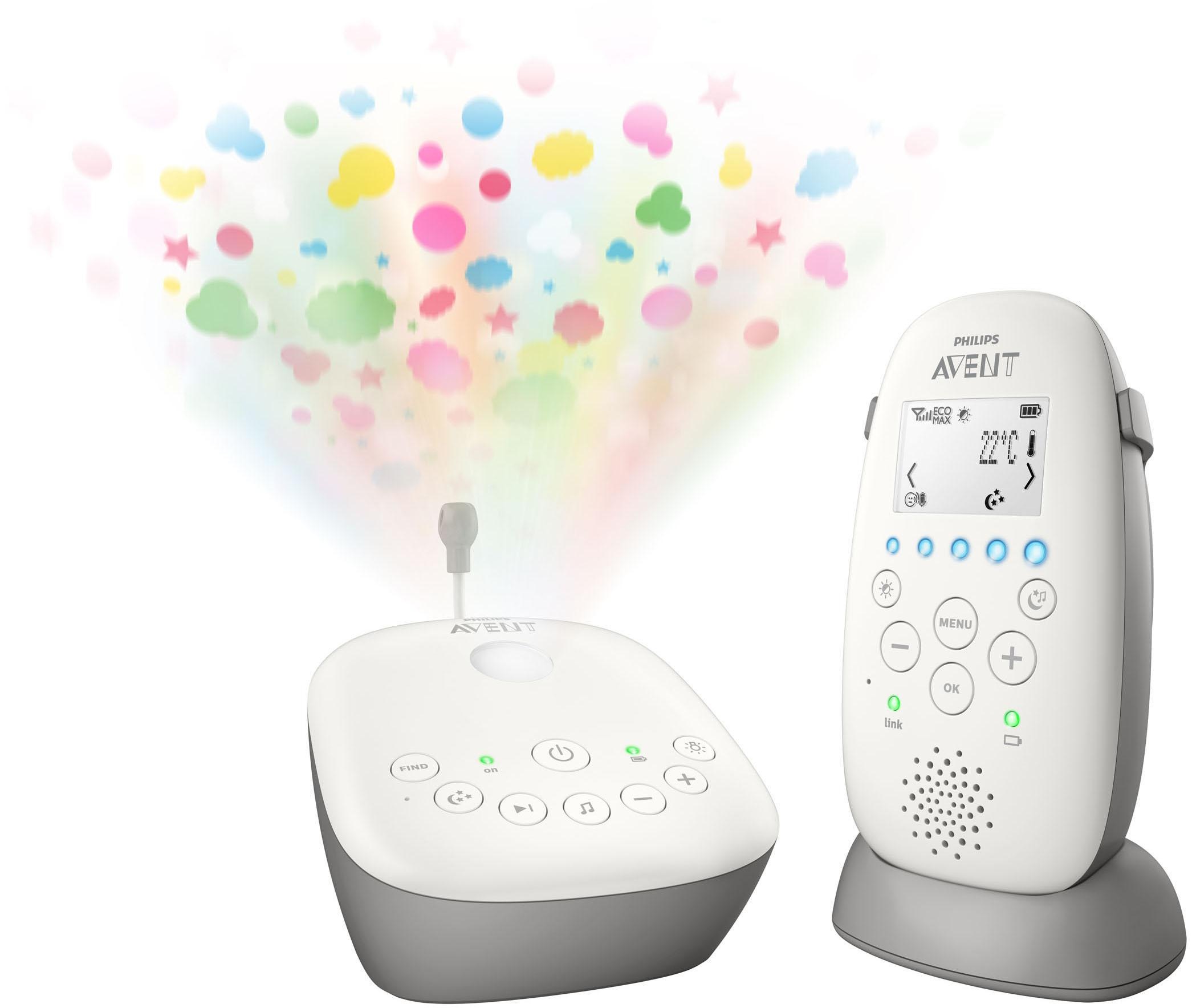 Philips AVENT Babyphone »SCD733/26«, mit Schlafliedern und Sternenhimmel-Projektion