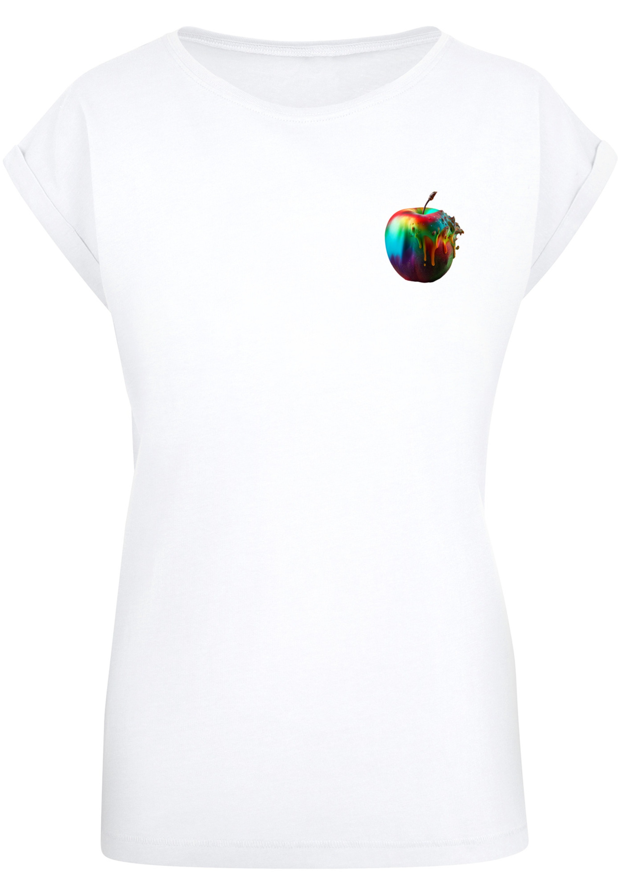 F4NT4STIC T-Shirt "Colorfood Collection - Rainbow Apple", Print günstig online kaufen