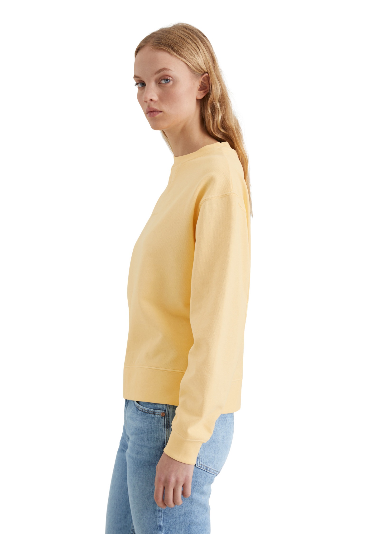 Marc OPolo DENIM Sweatshirt "mit kuscheliger Innenseite" günstig online kaufen