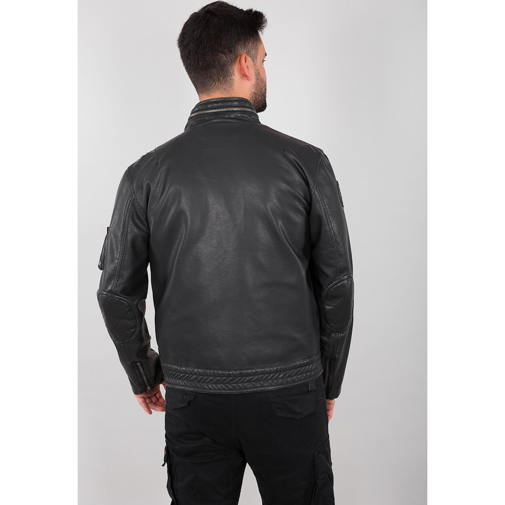 Alpha Industries Lederjacke »ALPHA INDUSTRIES Men - Leather & Faux Jackets Air Racer«