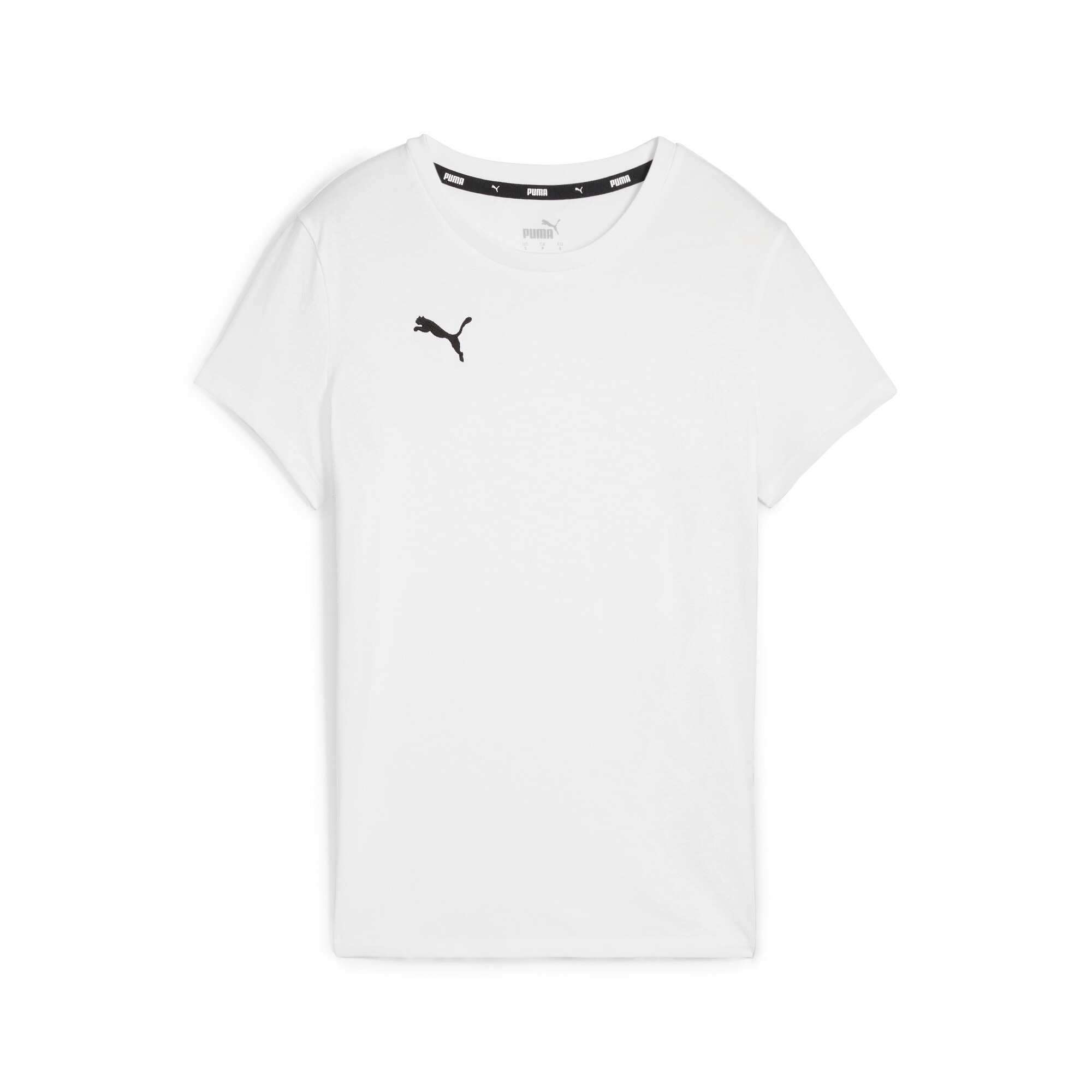 PUMA Trainingsshirt "TEAMGOAL CASUALS TEE WMN" T-Shirt, mit Rundhalsausschnitt, mit Kurzarm, für Sportmode