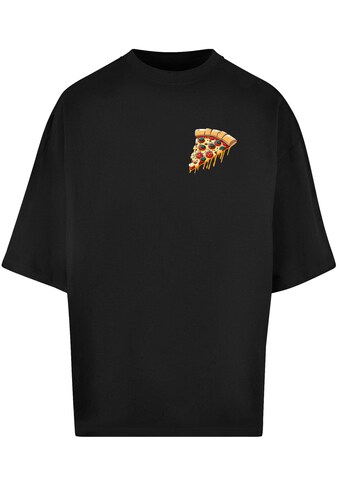 T-Shirt »Merchcode Herren Pizza Comic Huge Tee«, (1 tlg.)