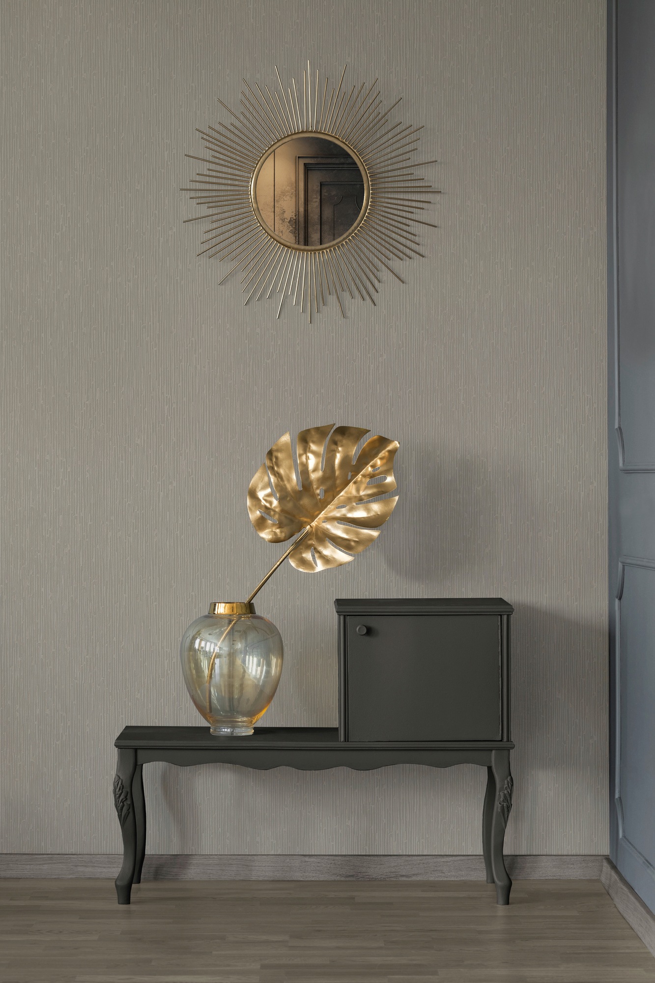 Architects Paper Vliestapete »Alpha« gemustert | glänzend | matt leicht strukturiert Uni Tapete einfarbig Tapeten Wohnzimmer Schlafzimmer Küche Flur Design