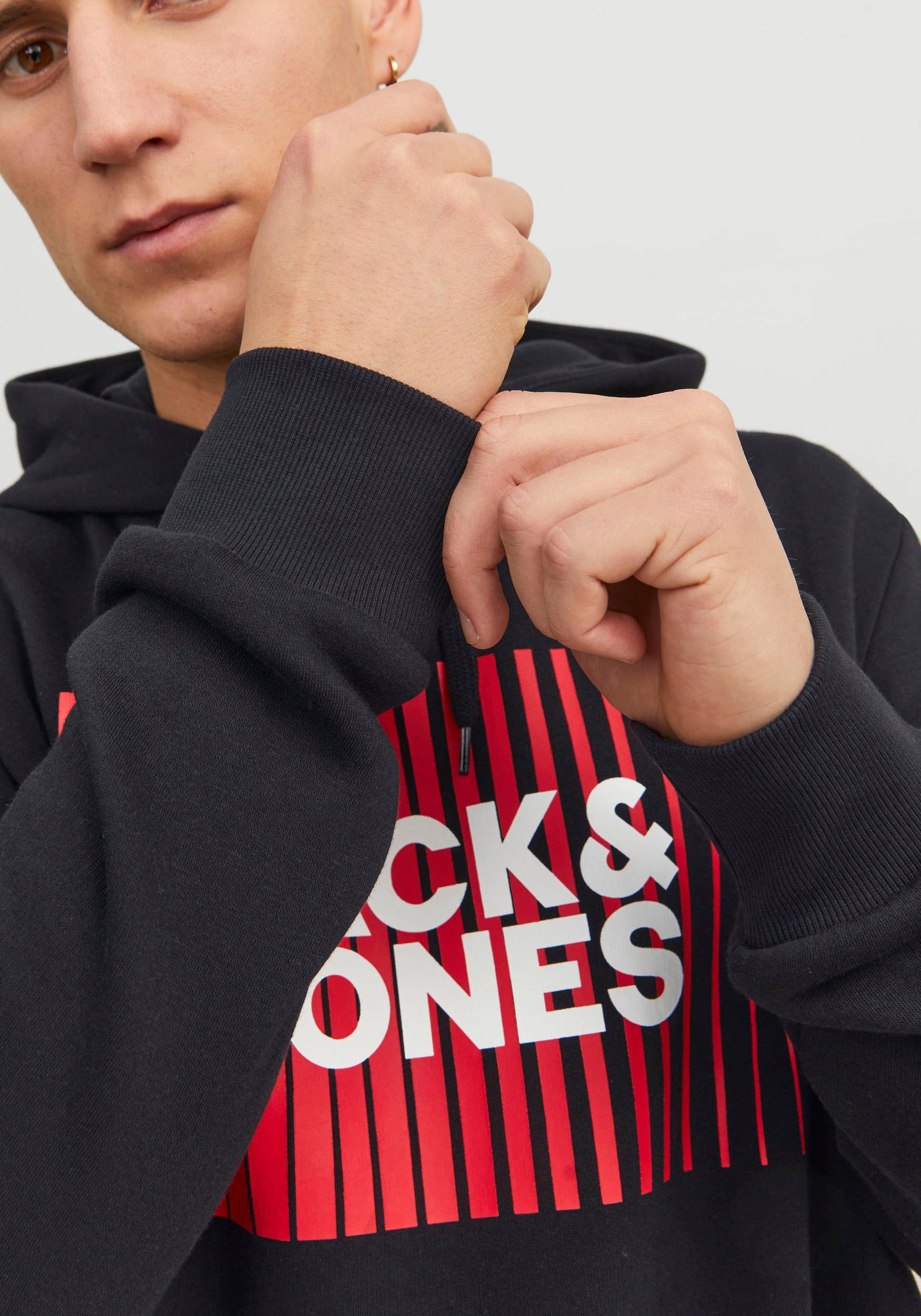 Jack & Jones Kapuzensweatshirt »JJECORP LOGO SWEAT HOOD PLAY NOOS«
