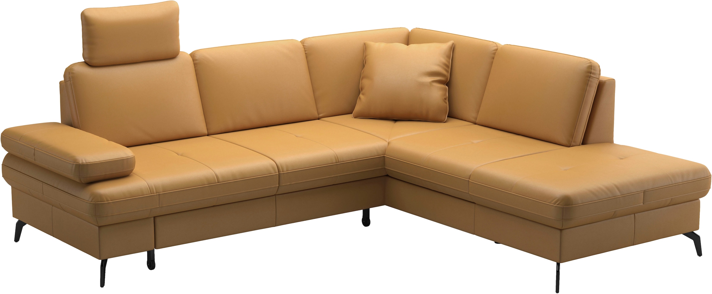 sit&more Ecksofa »Morris Jubi« mit Armteilfunktion & 1 Zierkissen, optional Bettfunktion