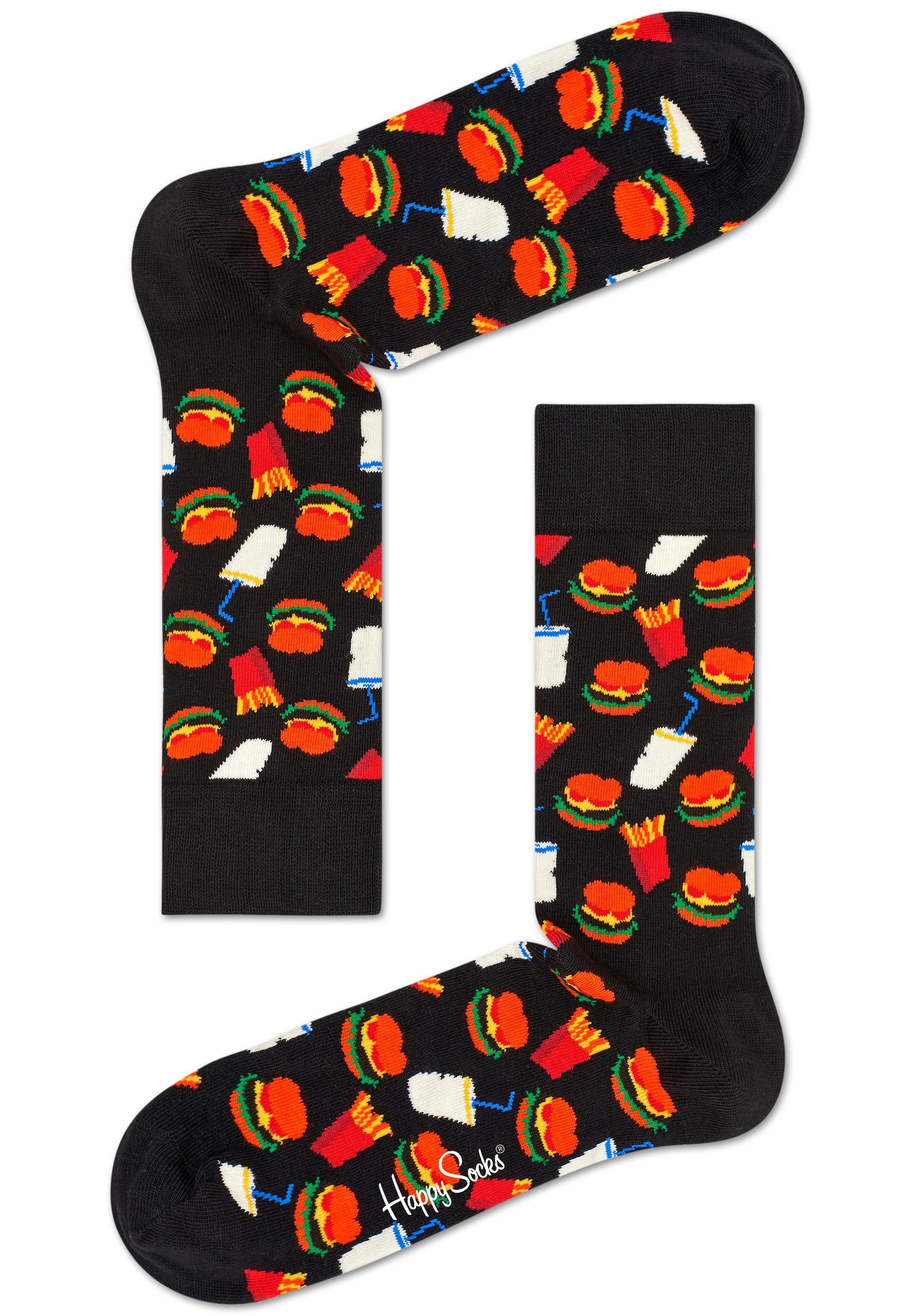 Happy Socks  Socken »Burger« su Hamburger-Muster