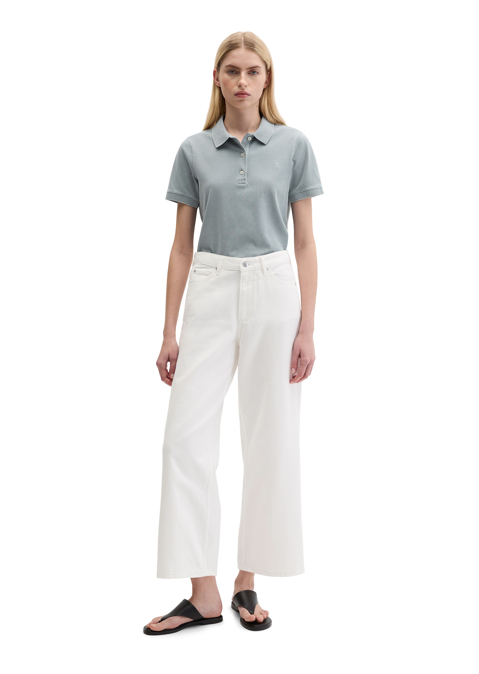 Marc O'Polo Poloshirt »aus Piqué-Jersey«