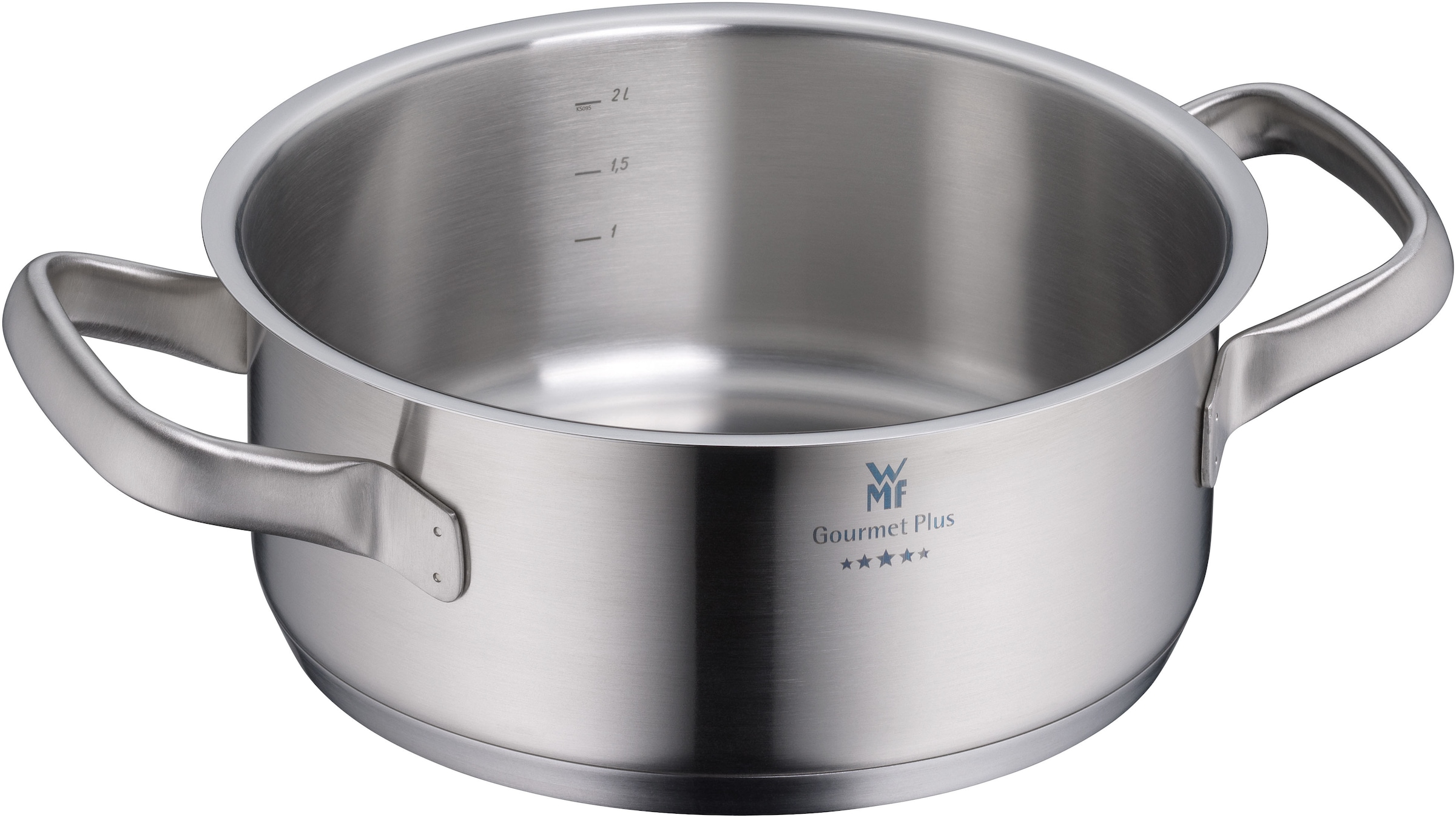 WMF Bratentopf »Gourmet Plus« 2 Stk. tlg. Cromargan® Edelstahl Rostfrei 18/10