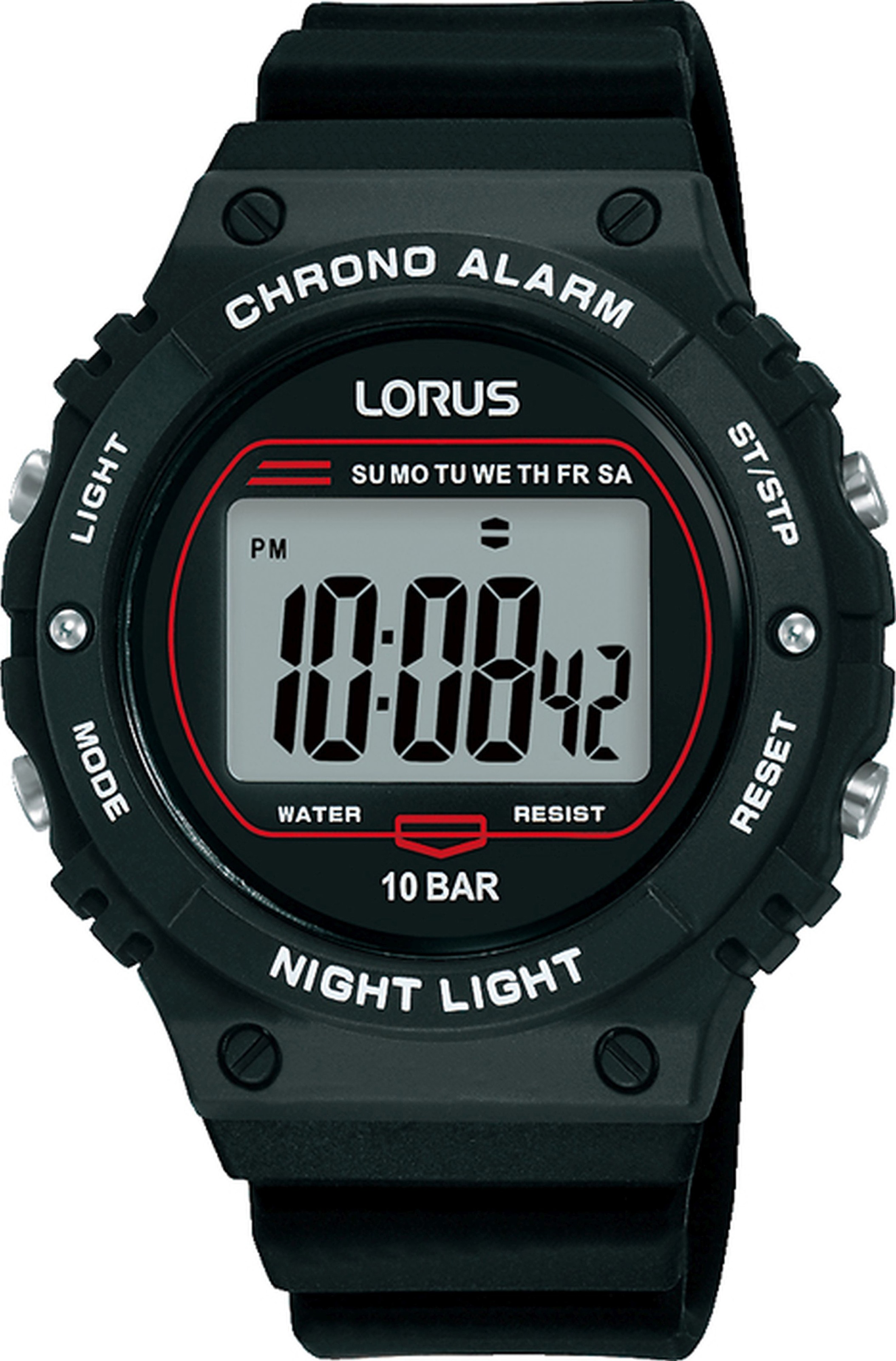 Anzeige digitaler BAUR ▷ bestellen »R2313PX9«, Chronograph | LORUS mit