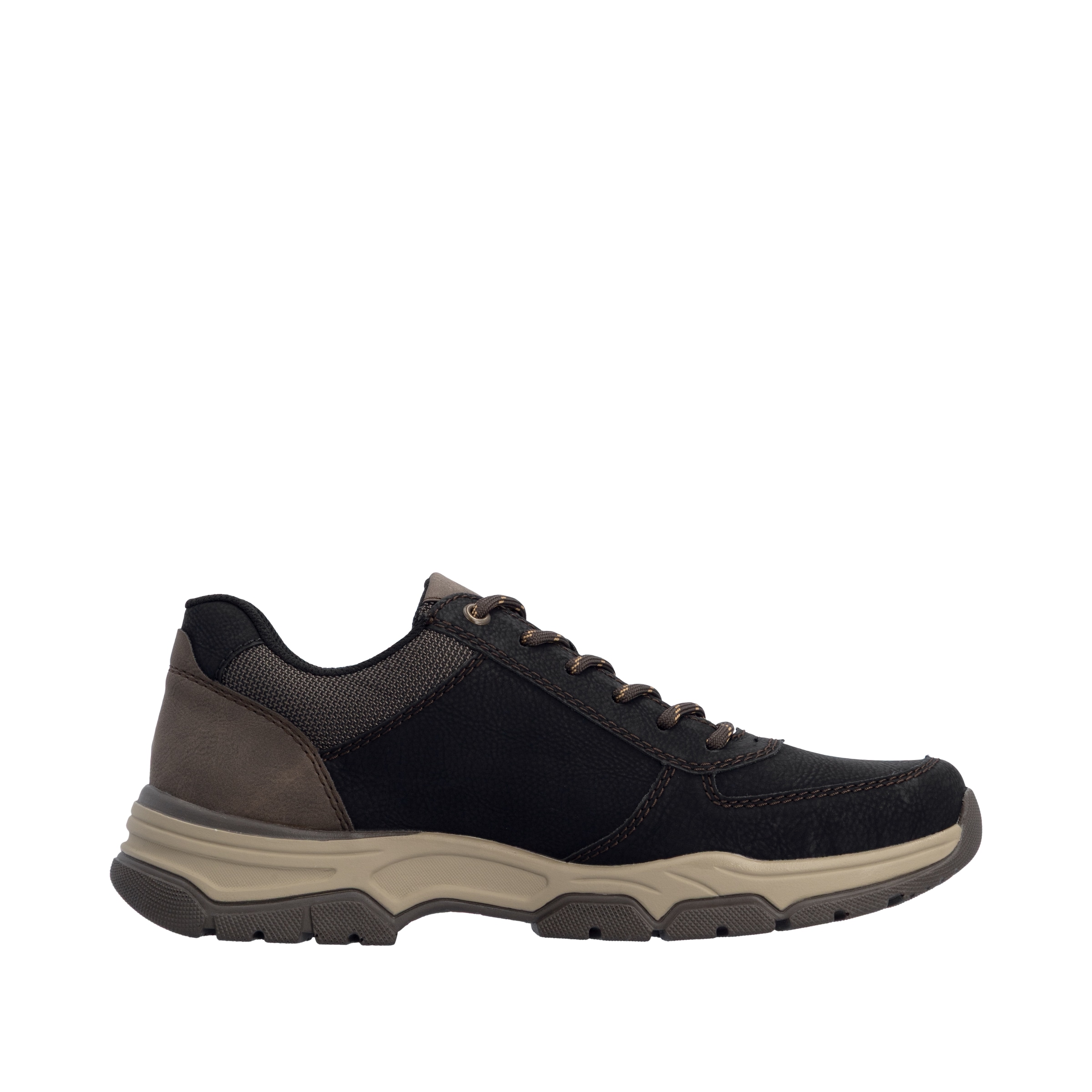 Rieker Sneaker  , Freizeitschuh, Outdoorschuh, Schnürschuh mit gepolstertem Schaftrand