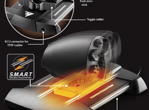 Thrustmaster Joystick »T-16000M FCS Hotas«