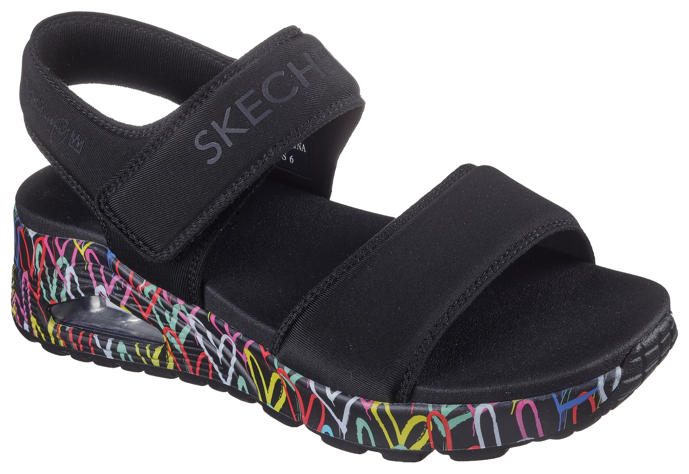 Skechers Sandale "UNO" Sommerschuh, Strandschuh mit Skech-Air Luftkissensoh günstig online kaufen