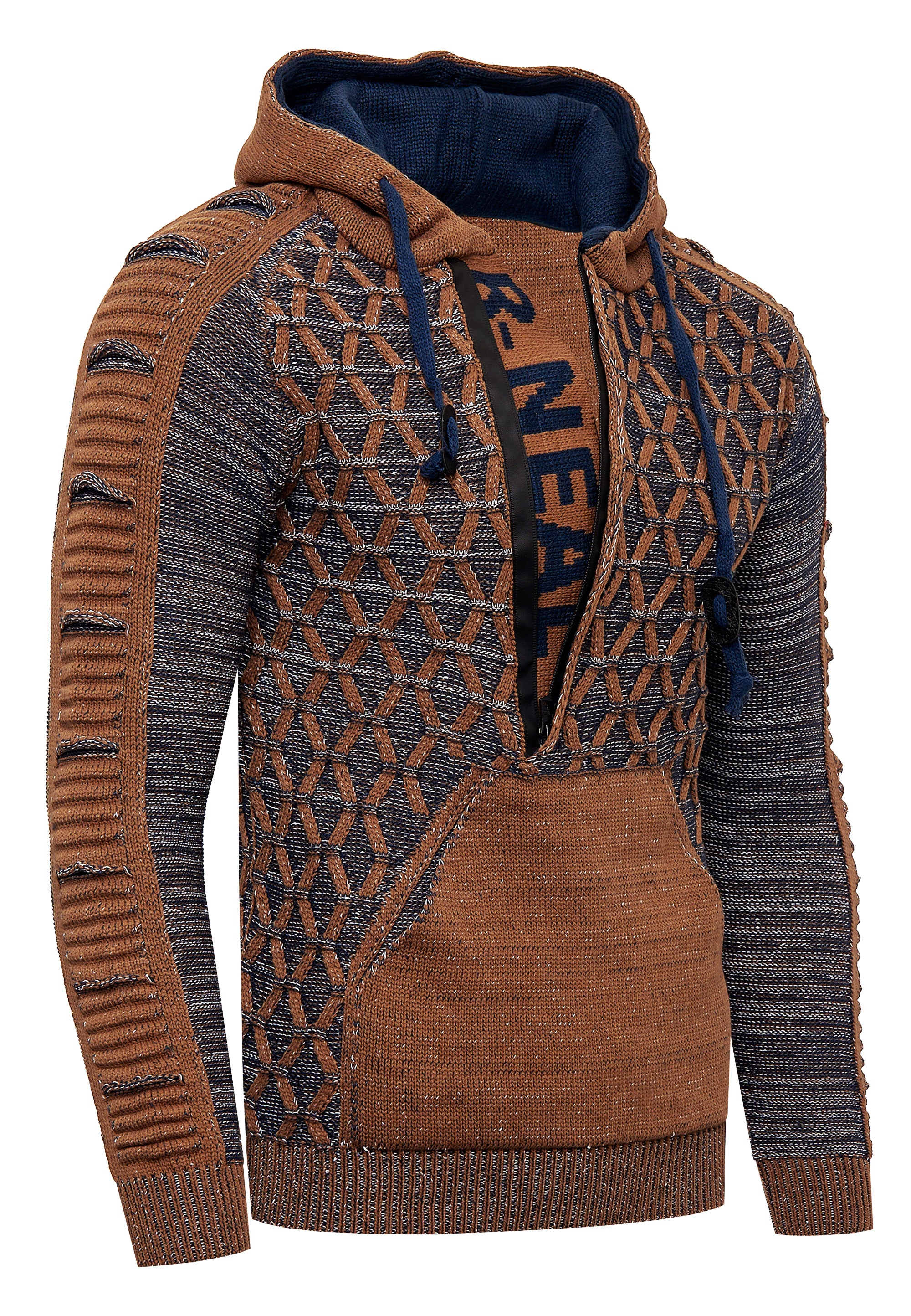Rusty Neal Kapuzensweatshirt, in ausgefallenem Design