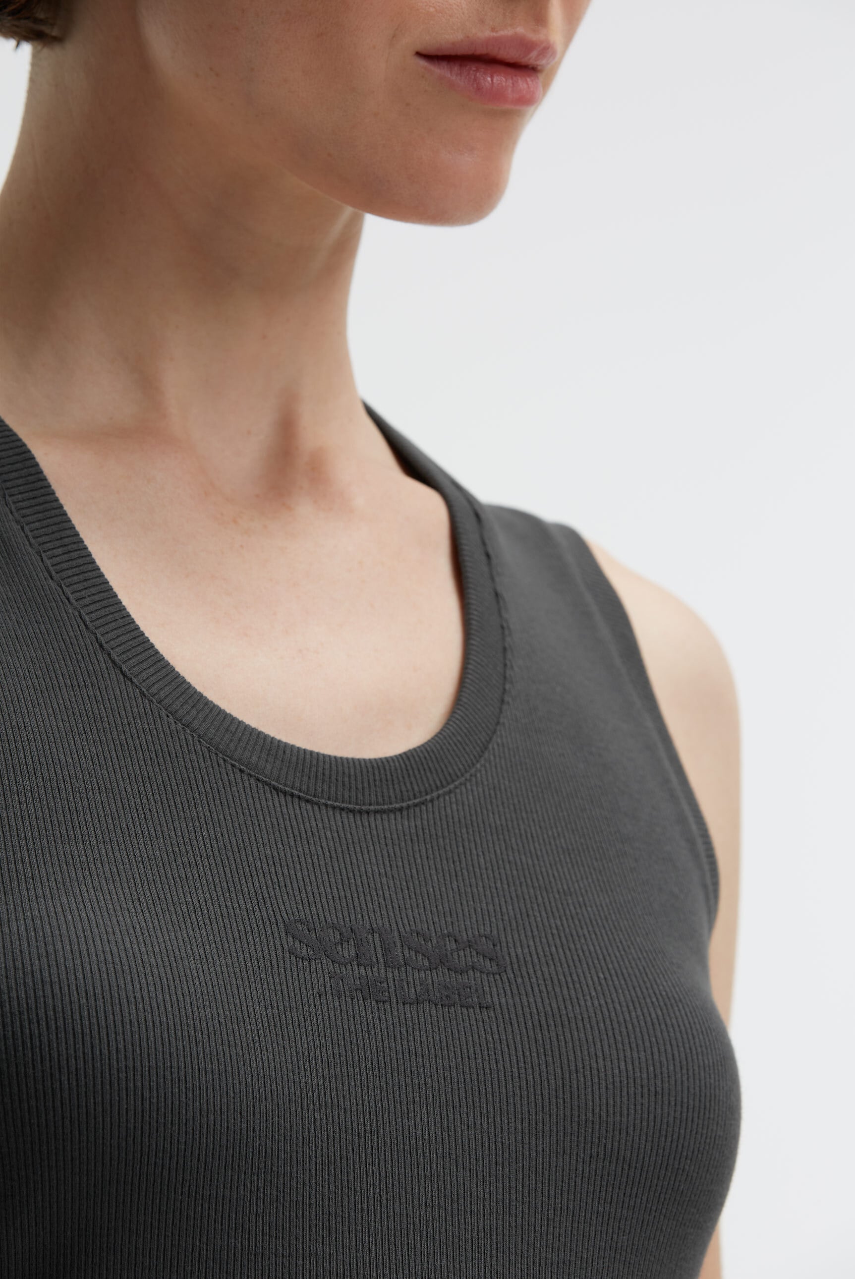 SENSES.THE LABEL Tanktop mit Baumwolle