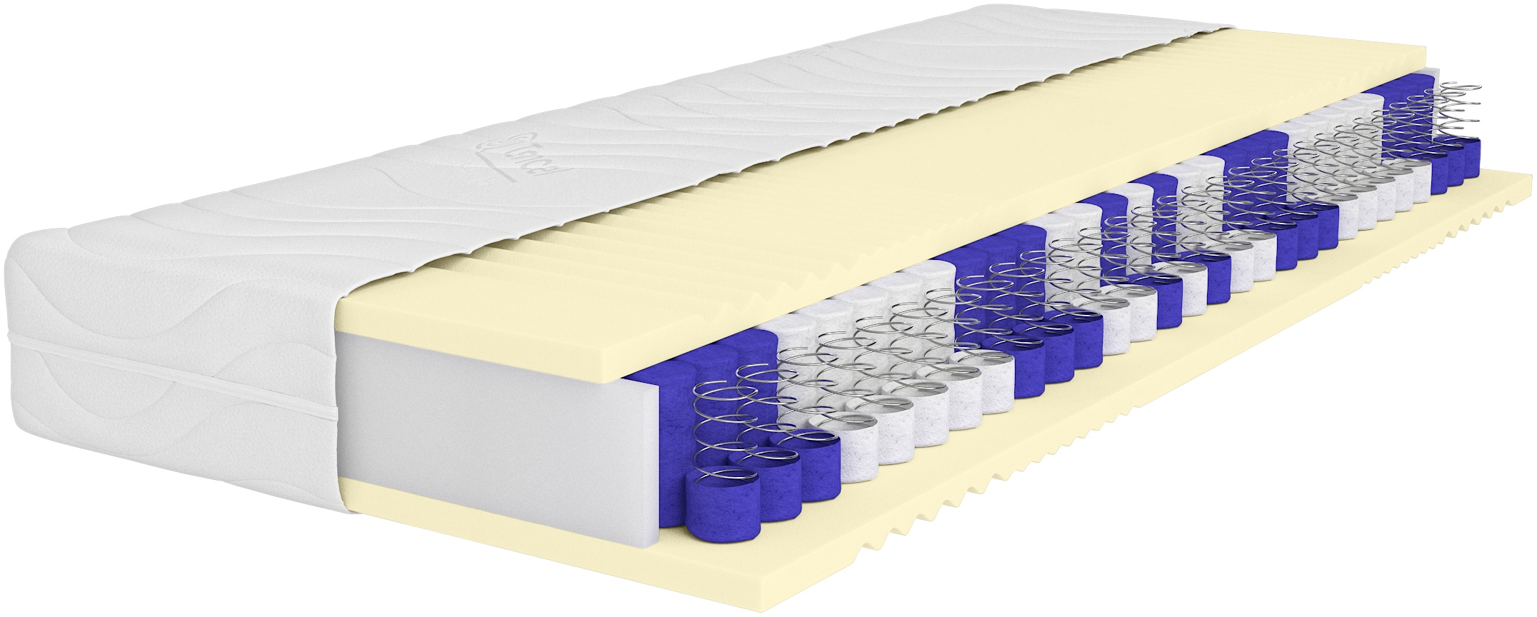 Älgdröm Taschenfederkernmatratze "NEUHEIT: Lasse, 7 Zonen Matratze 90x200, günstig online kaufen