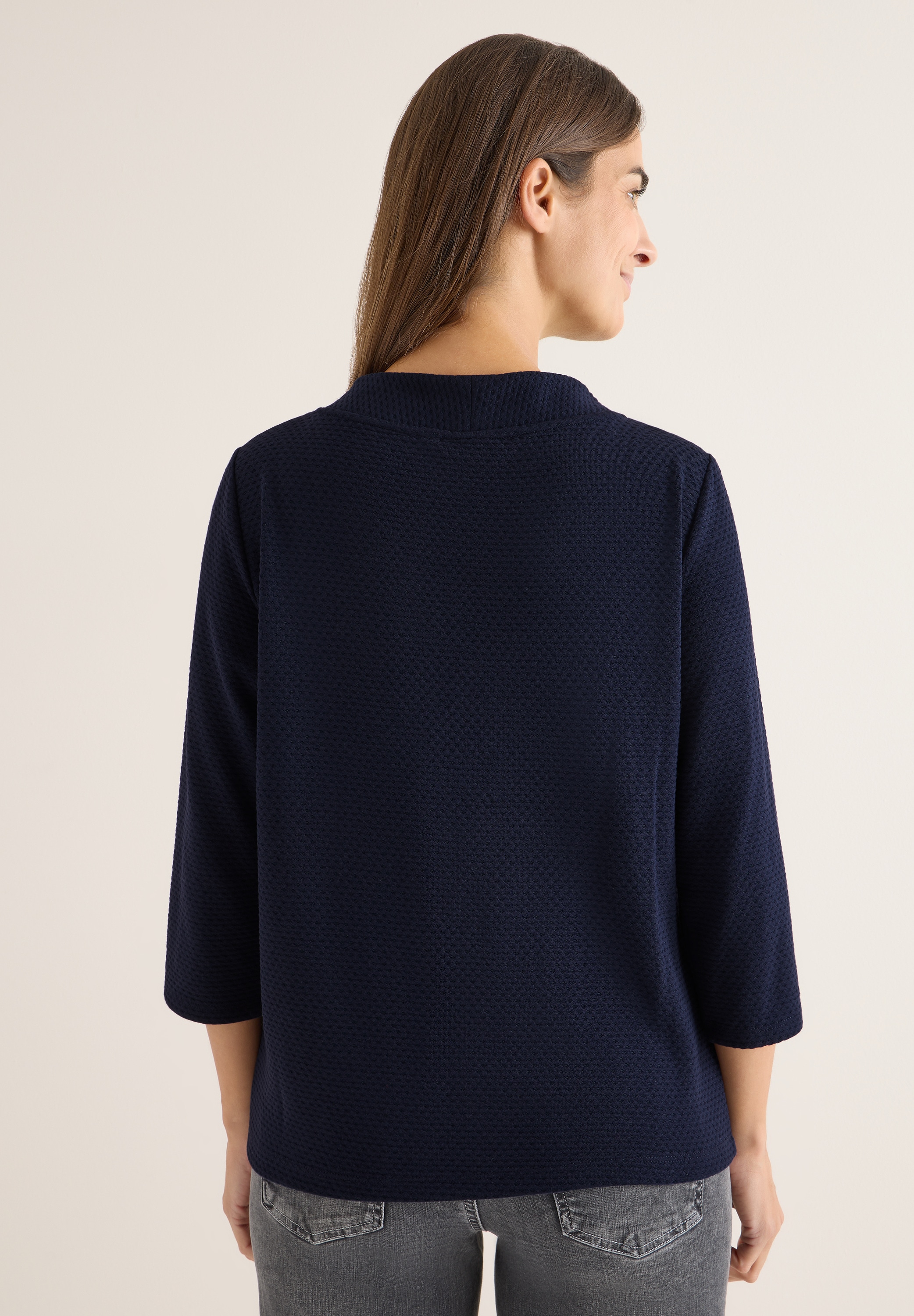 Cecil 3/4-Arm-Shirt, mit 3/4 Ärmeln