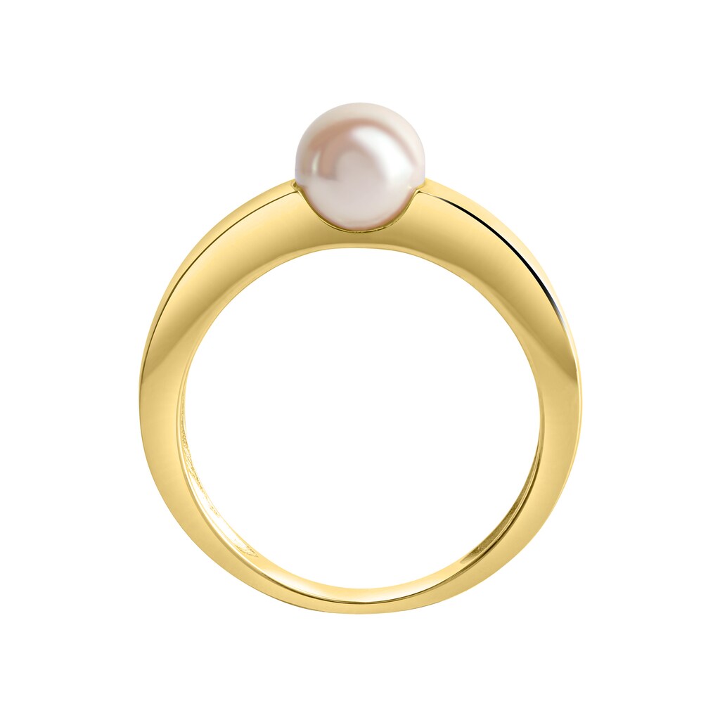 Orolino Fingerring »Gold 585 Akoya Perle weiss 6-6,5mm«