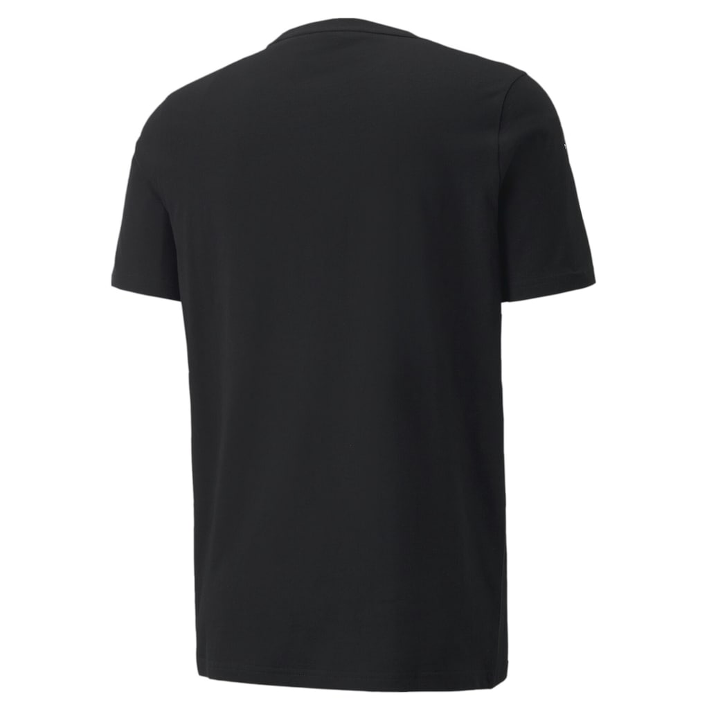 PUMA T-Shirt »Essentials + T-Shirt mit Logo-Tape Erwachsene«