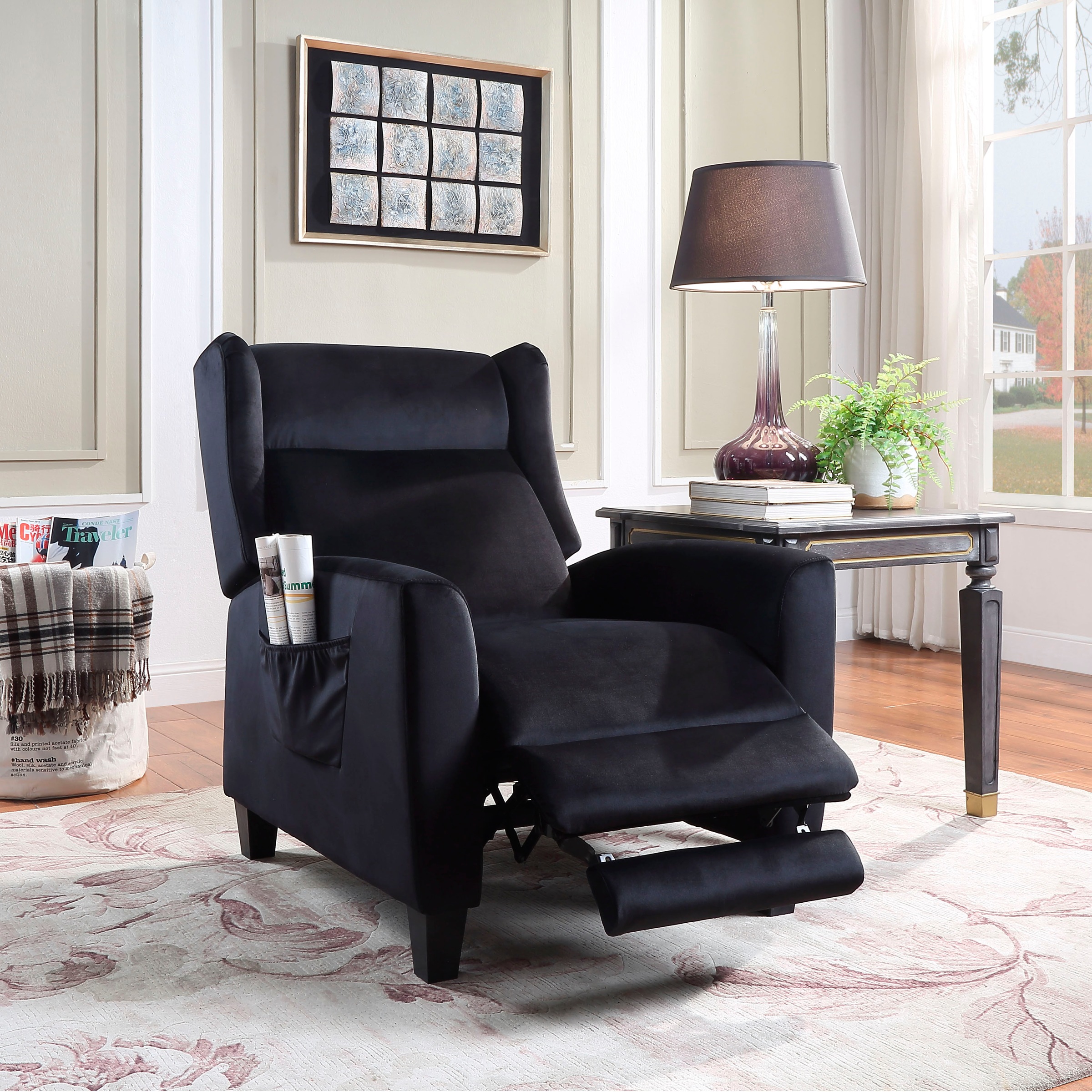 ATLANTIC home collection TV-Sessel "Timon" klassischer Ohrensessel mit Rela günstig online kaufen