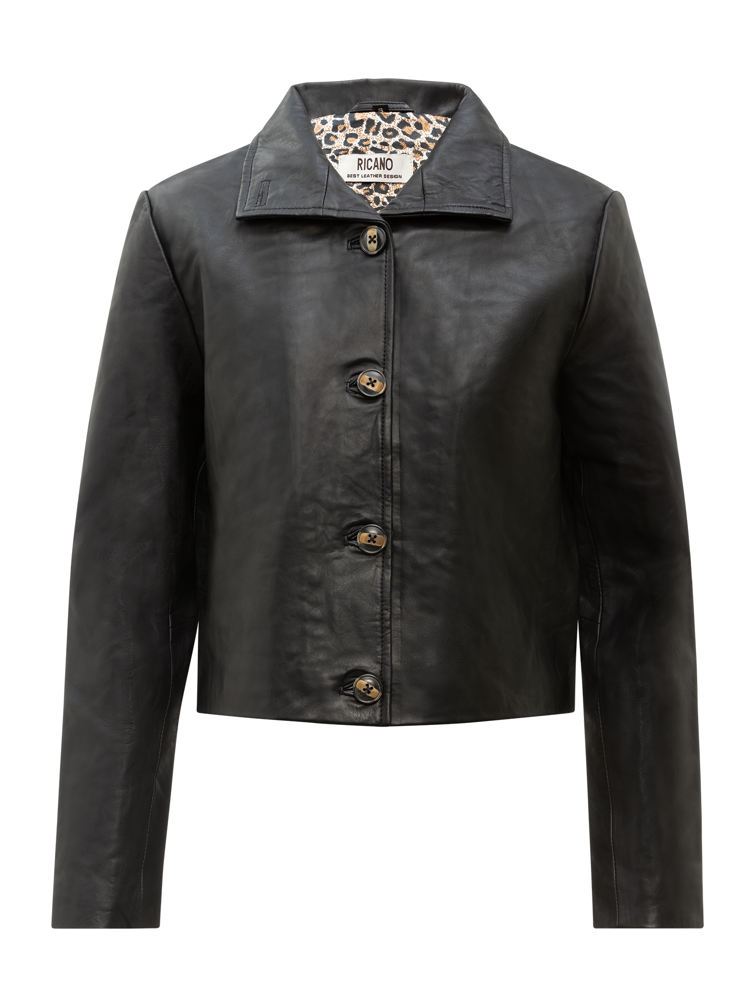 RICANO Lederjacke "Lederjacke Juliette" Handgefertigt aus echtem Leder