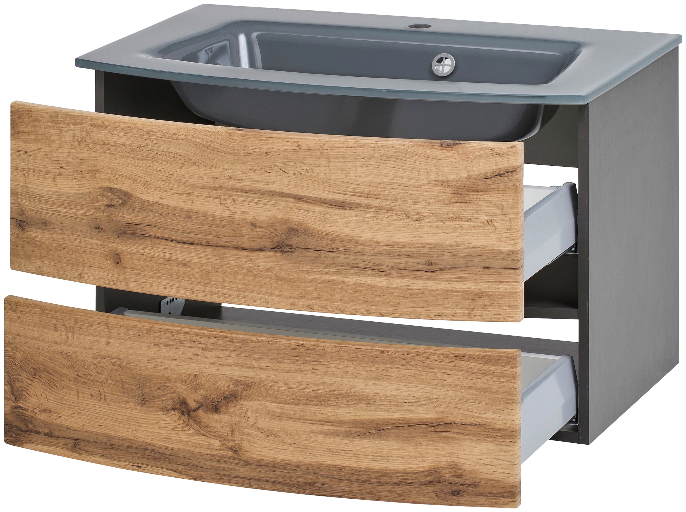 welltime Waschtisch »Kaunas«, Breite 80 cm, mit Soft-Close Funktion