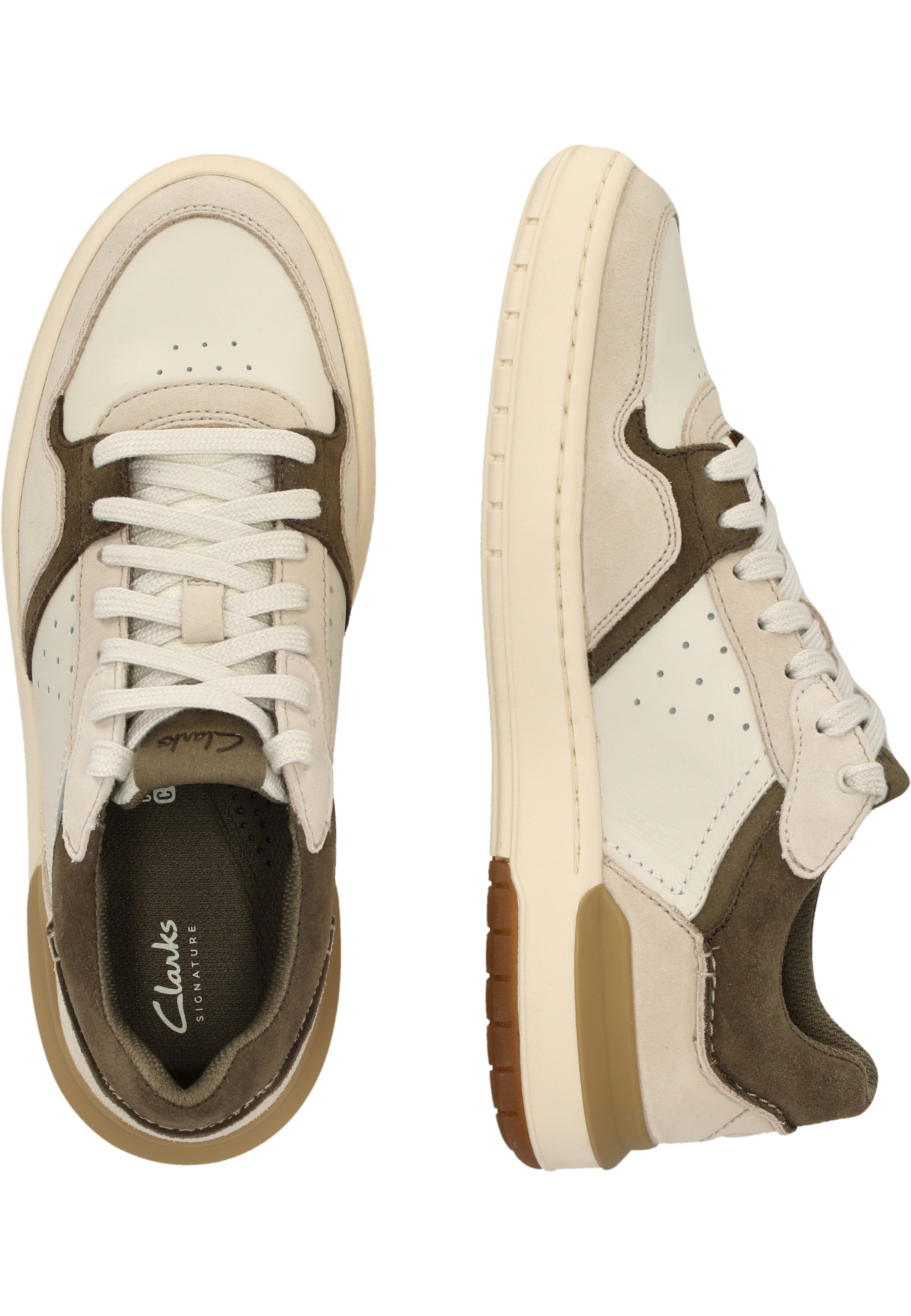 Clarks Sneaker »Courtlite2«  im retro-inspirierten Design mit modernem Touch