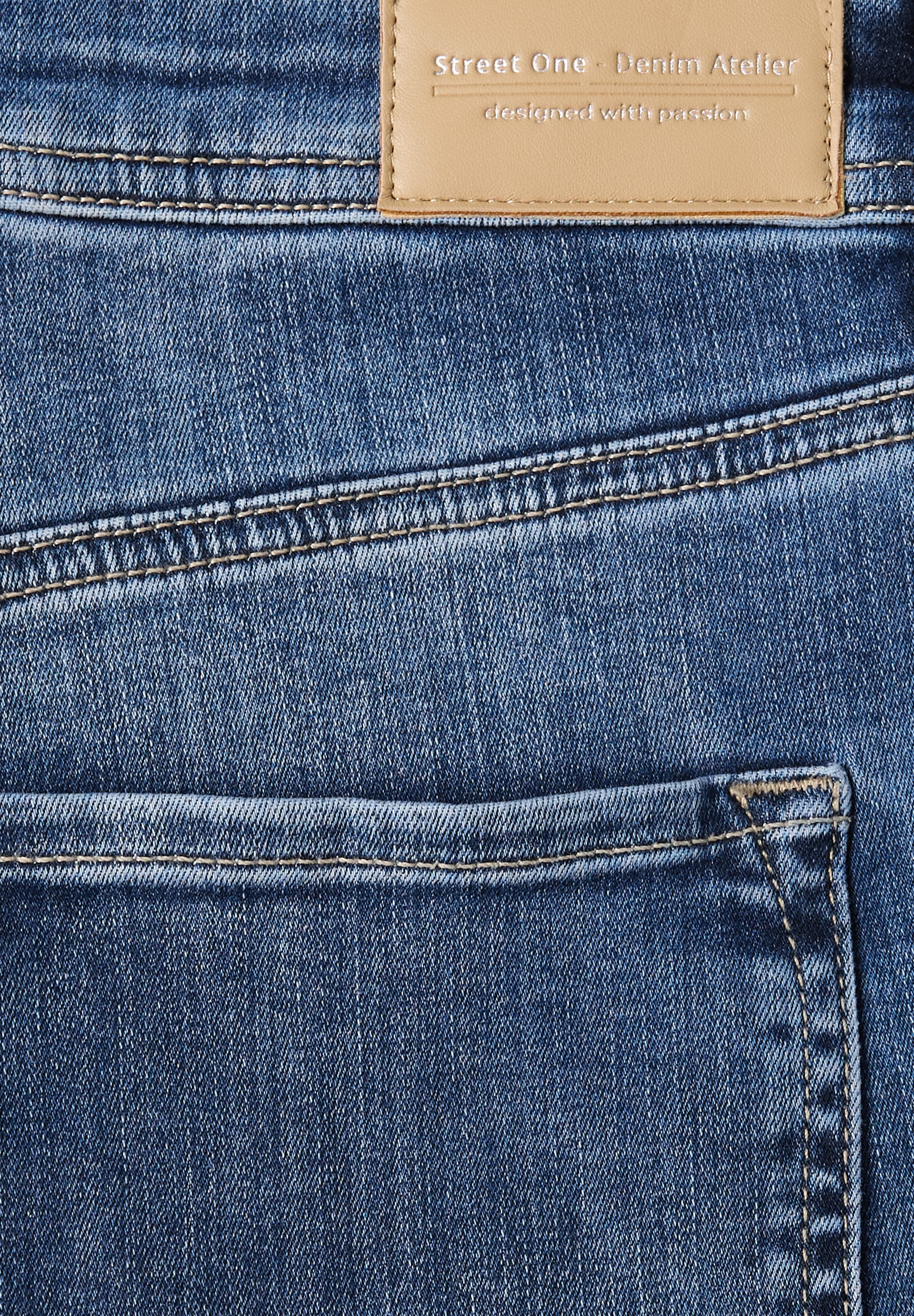 STREET ONE Loose-fit-Jeans 5-Pocket-Style