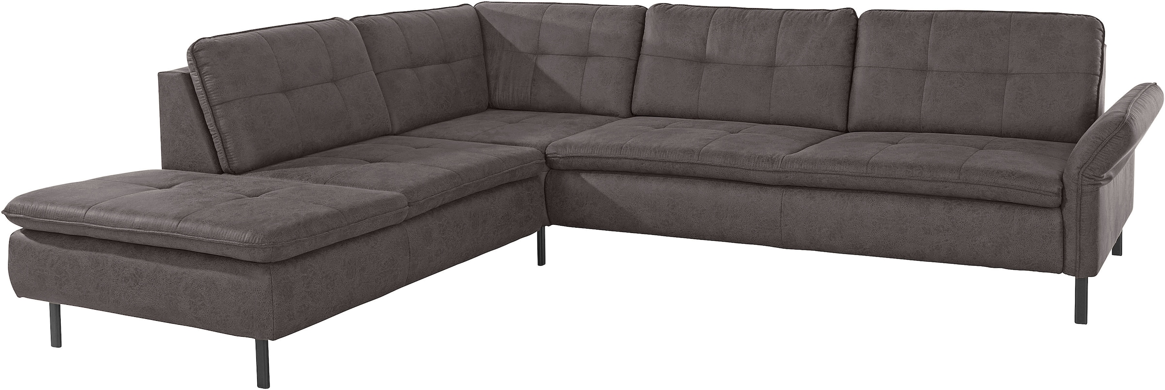 INOSIGN Ecksofa »Birkholm L-Form«, Armlehnverstellung, auch in Easy Clean Bezug - mit Wasser zu reinigen