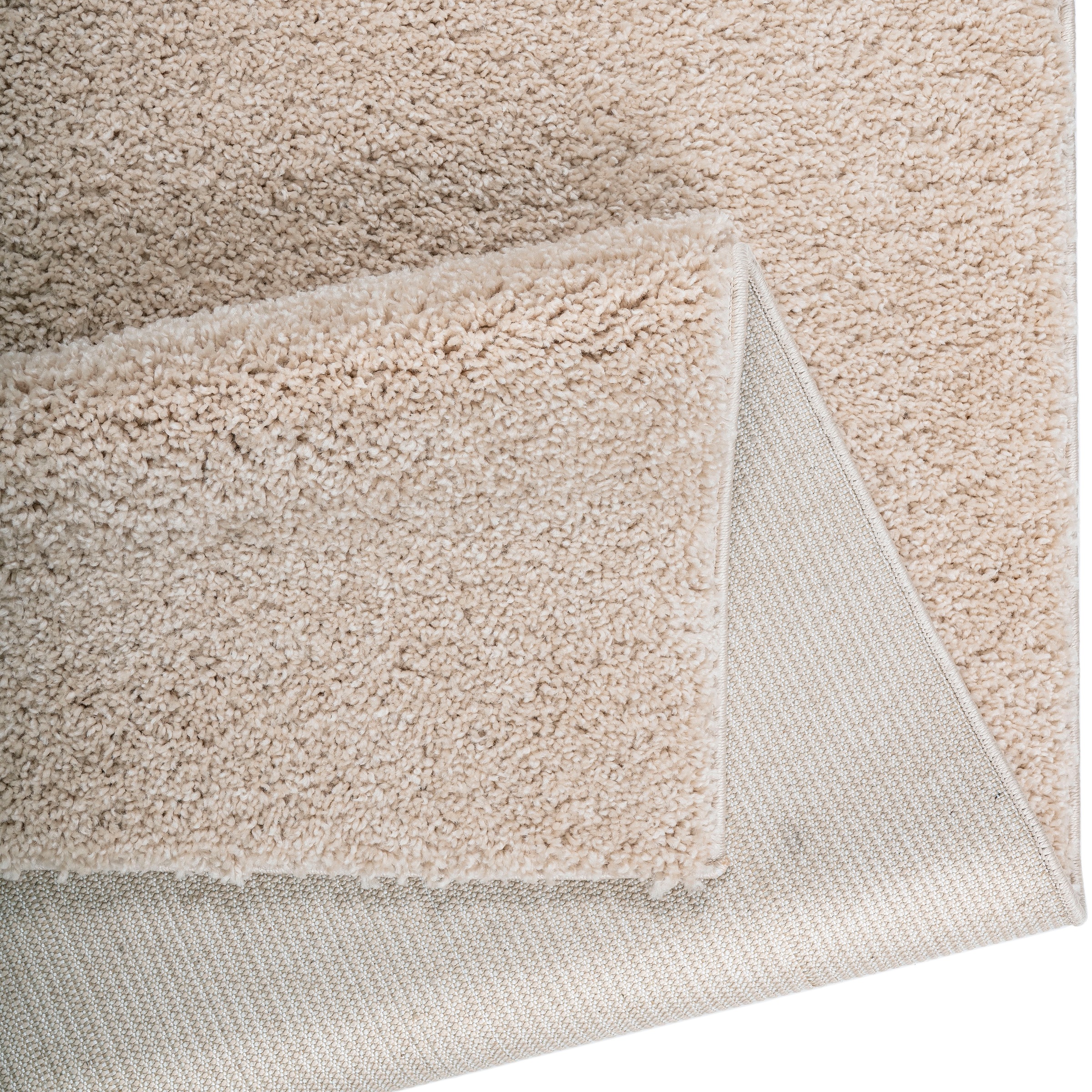 Bruno Banani Läufer »Shaggy Soft«, rechteckig, 30 mm Höhe, Läufer, Brücke, gewebt, Uni-Farben, besonders weich