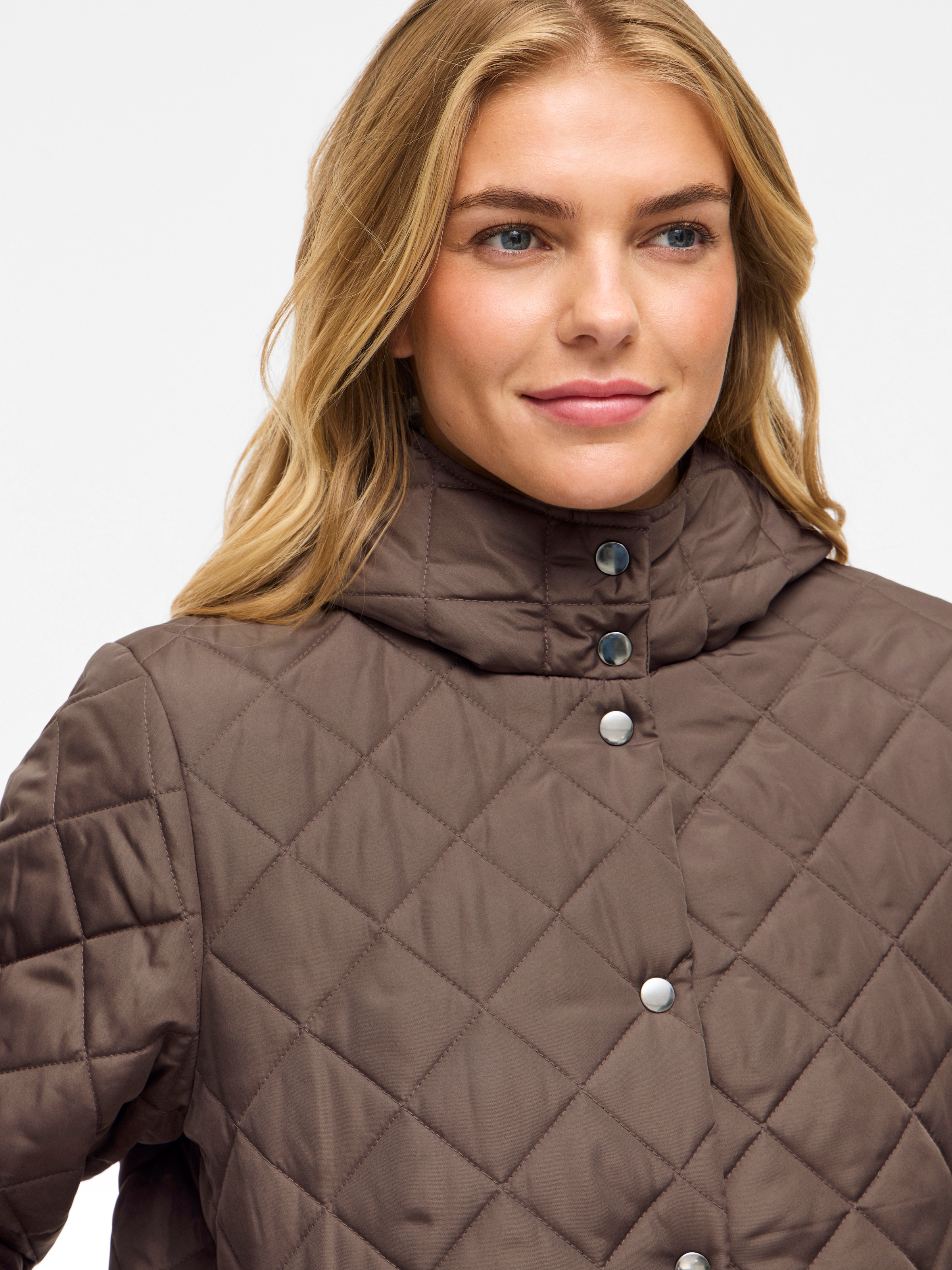 Vila Steppjacke "VITATE L/S HOODED JACKET - NOOS", mit Kapuze günstig online kaufen