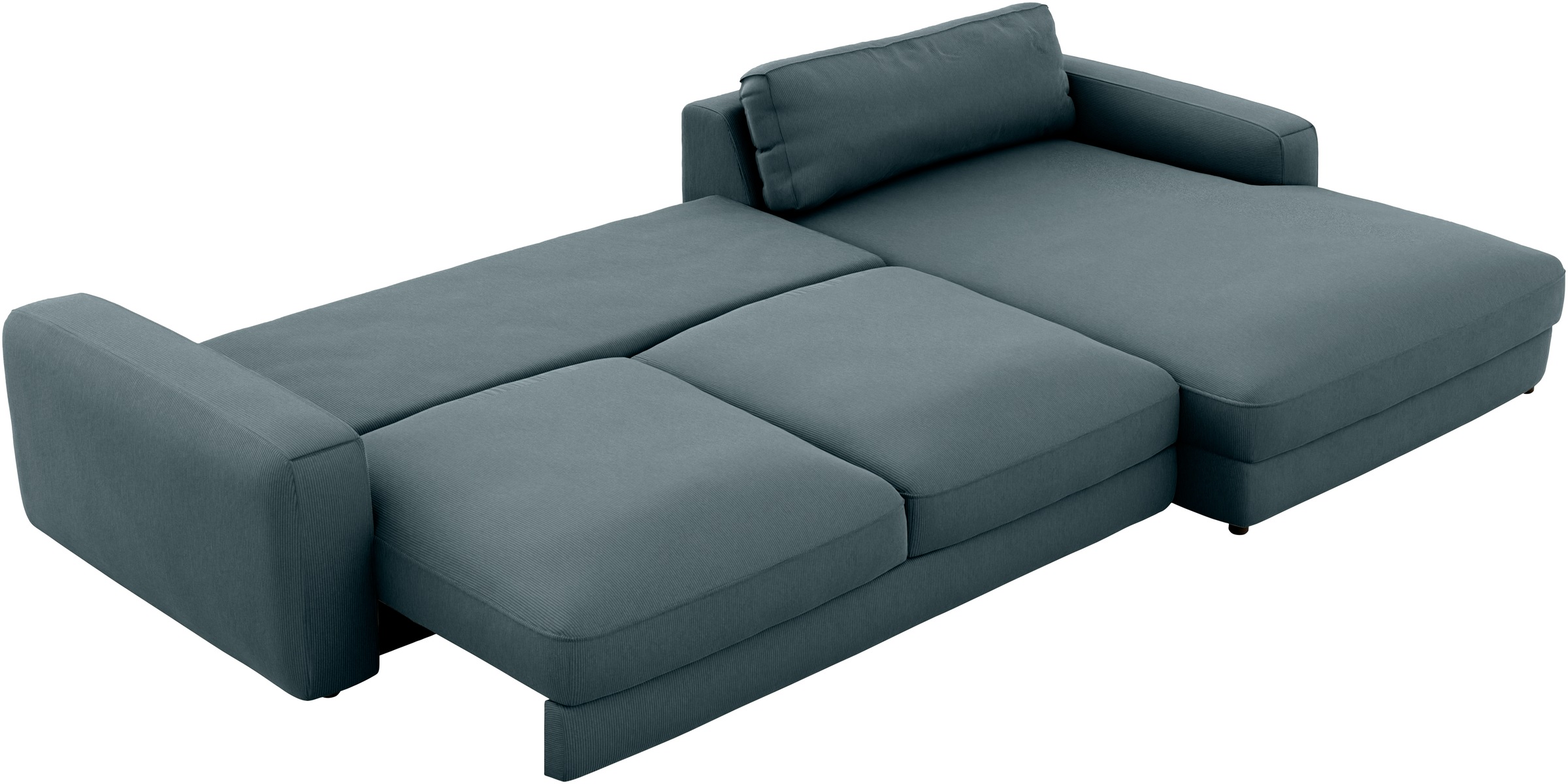 Places of Style Ecksofa »Bloomfield, L-Form«, extra tiefe Sitzfläche, wahlweise mit Sitztiefenverstellung