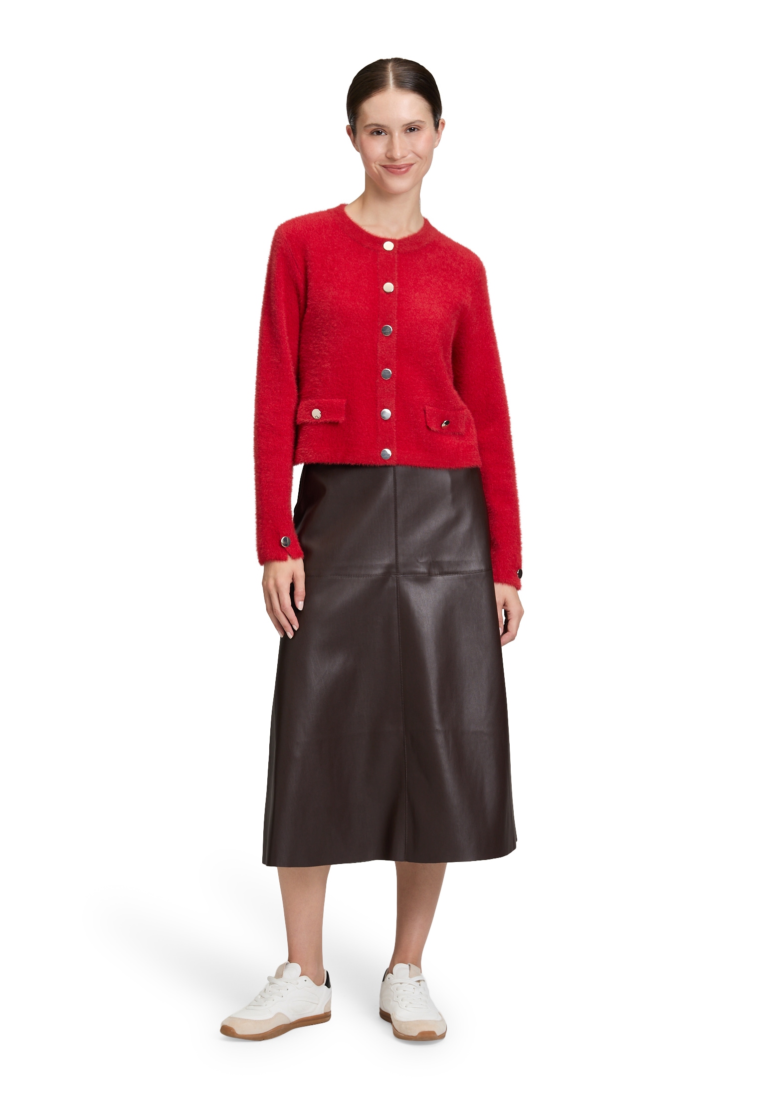 Betty Barclay Strickjacke »Betty Barclay Damen Casual-Strickjacke mit Knopfleiste«