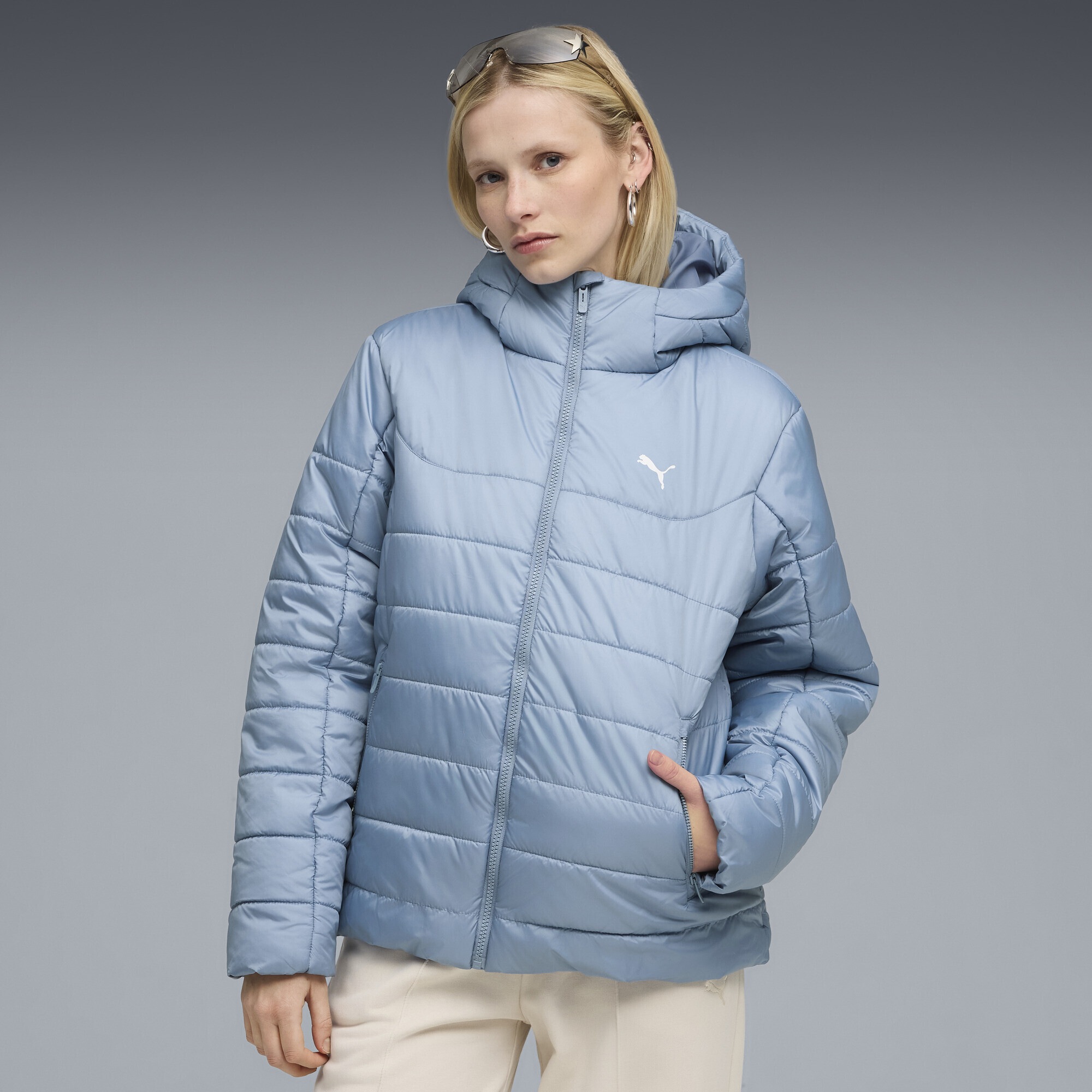 PUMA Winterjacke »Essentials Wattierte Kapuzenjacke Damen«
