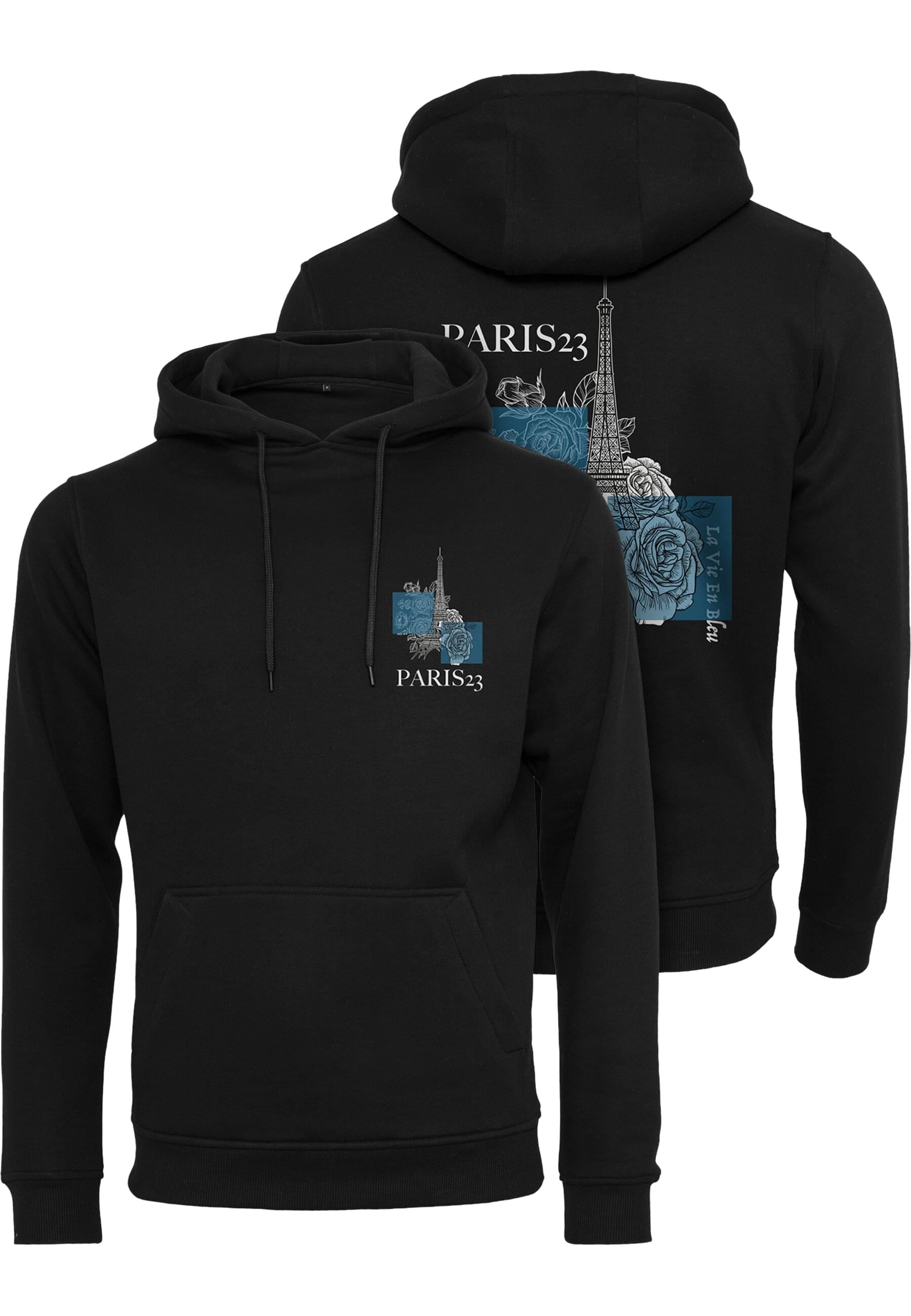 MisterTee Kapuzensweatshirt "MisterTee Herren Paris Hoody" 1 Stk. tlg. günstig online kaufen