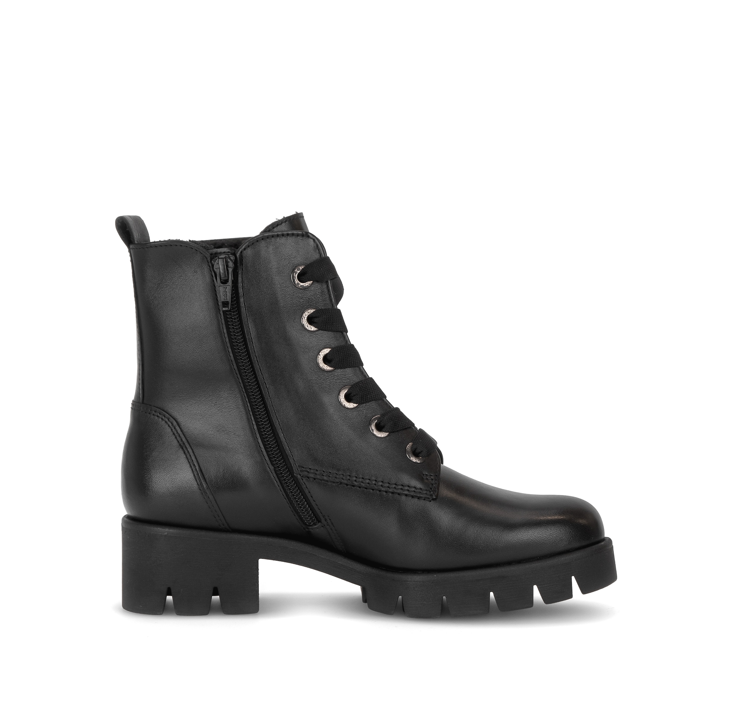 Gabor Winterboots  Blockabsatz, Schnürboots, Schnürstiefelette mit Wechselfußbett