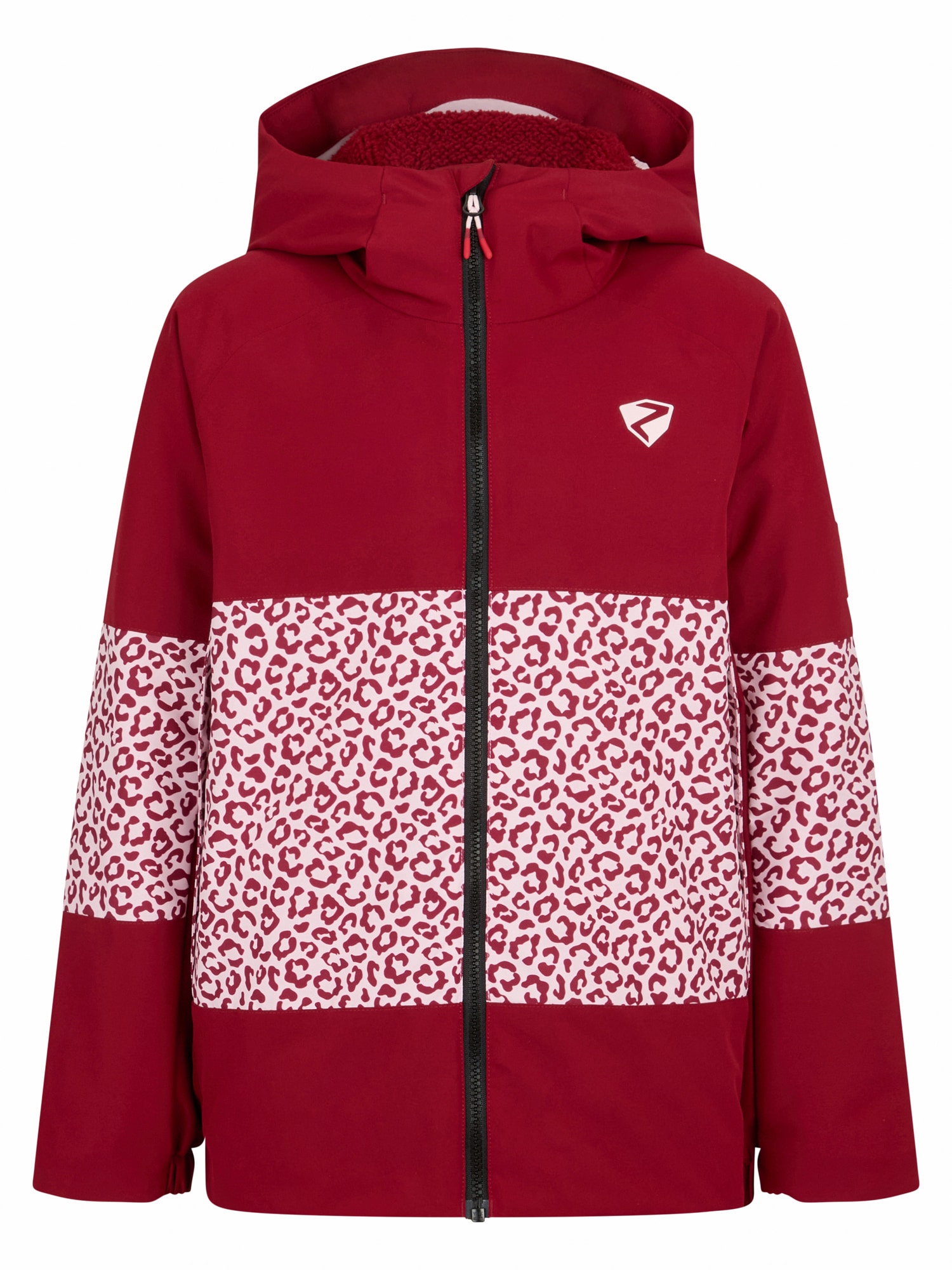 Ziener Skijacke "ARTIKO-Z AQUASHIELD JUNIOR" wasser- u. winddicht, atmungsaktiv, warm, reflektierende Elemente