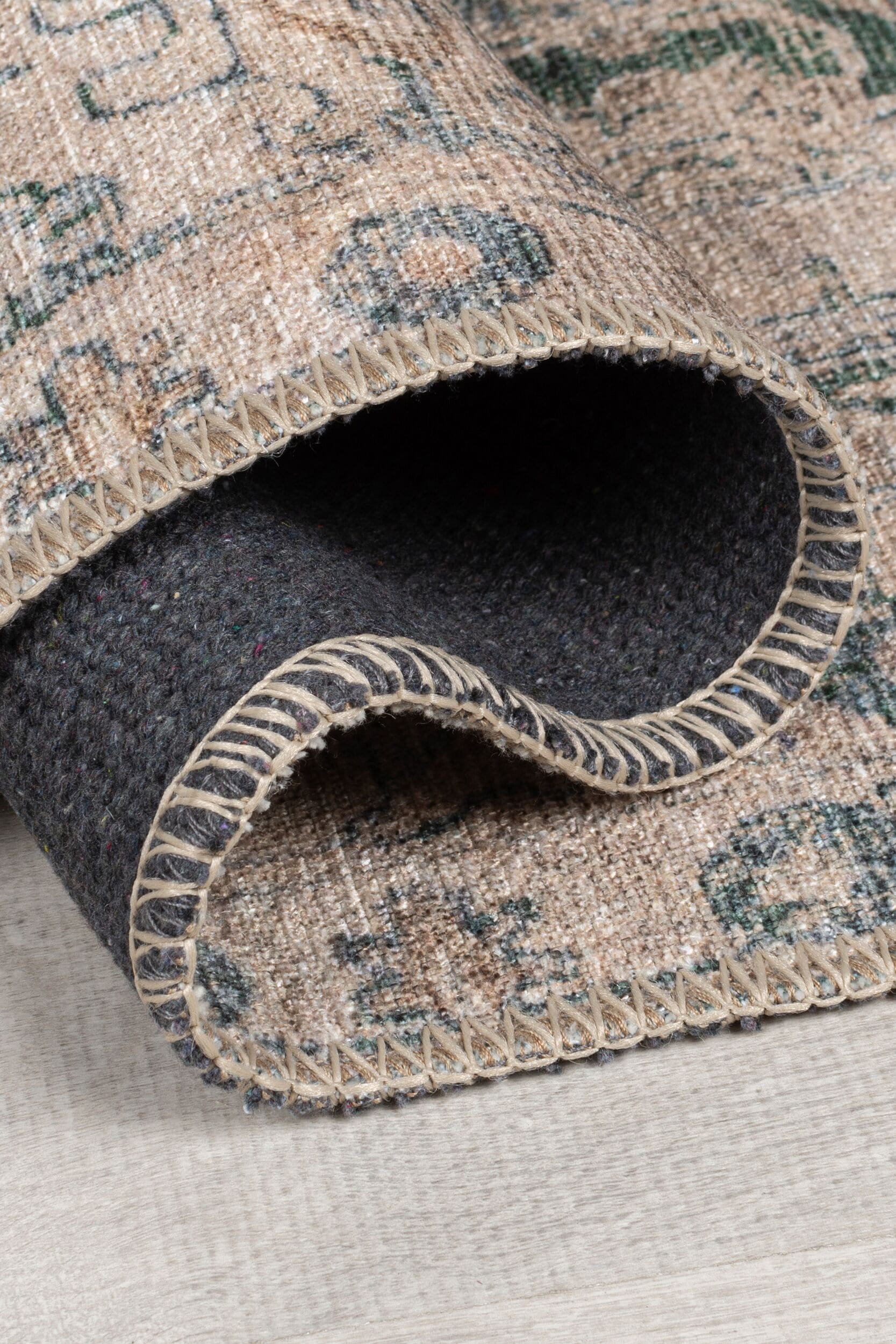 FLAIR RUGS Teppich »Beau Floral«, rechteckig, 2 mm Höhe, Waschbarer Traditioneller Teppich
