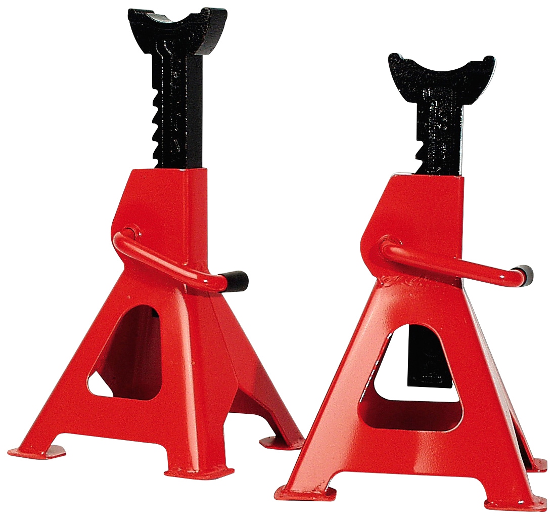 Unterstellbock "005-T", rot, BRÜDER MANNESMANN WERKZEUGE, Böcke
