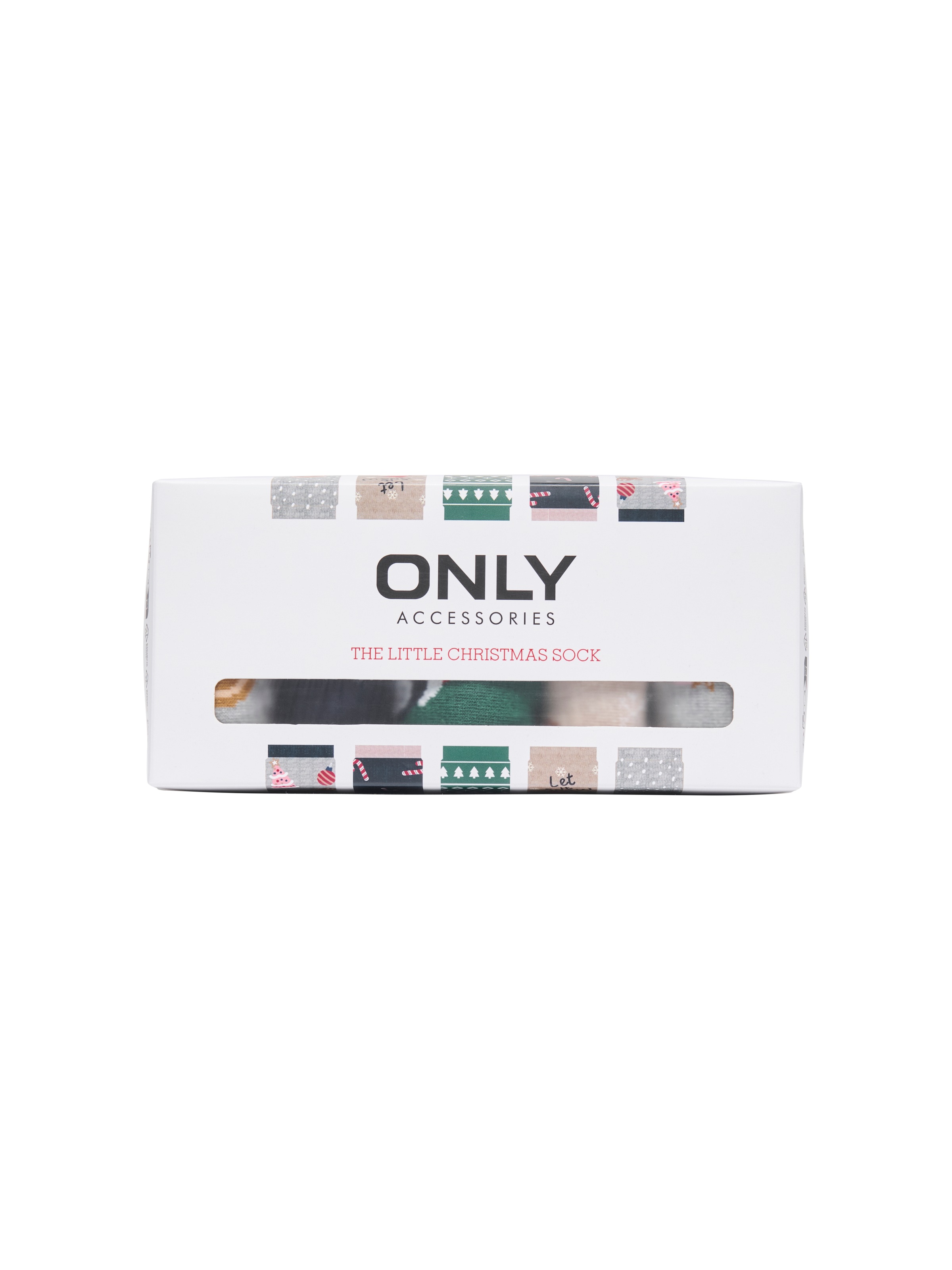 ONLY Freizeitsocken "ONLCHRISTMAS 5-PACK SOCKS IN A BOX" 5 Paar tlg. günstig online kaufen