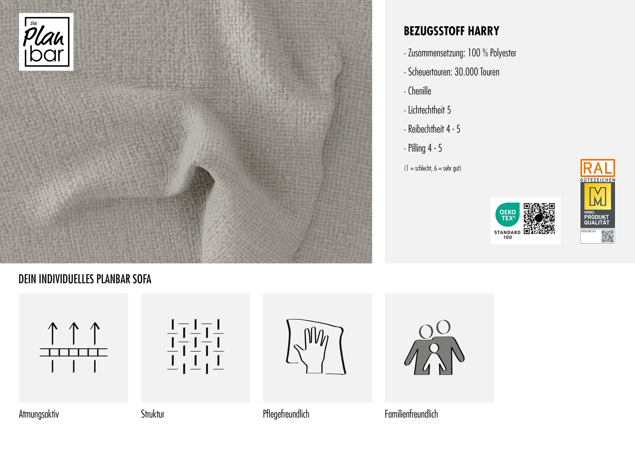 Ecksofa DIE PLANBAR "MP-IN24083", harry rose, B:254cm H:75cm T:227cm, 100% Polyester, Sofas, Ecksofa, SoftSitz-Kaltschaumpolsterung, wahlweise mit motorischer Vorziehbank 3
