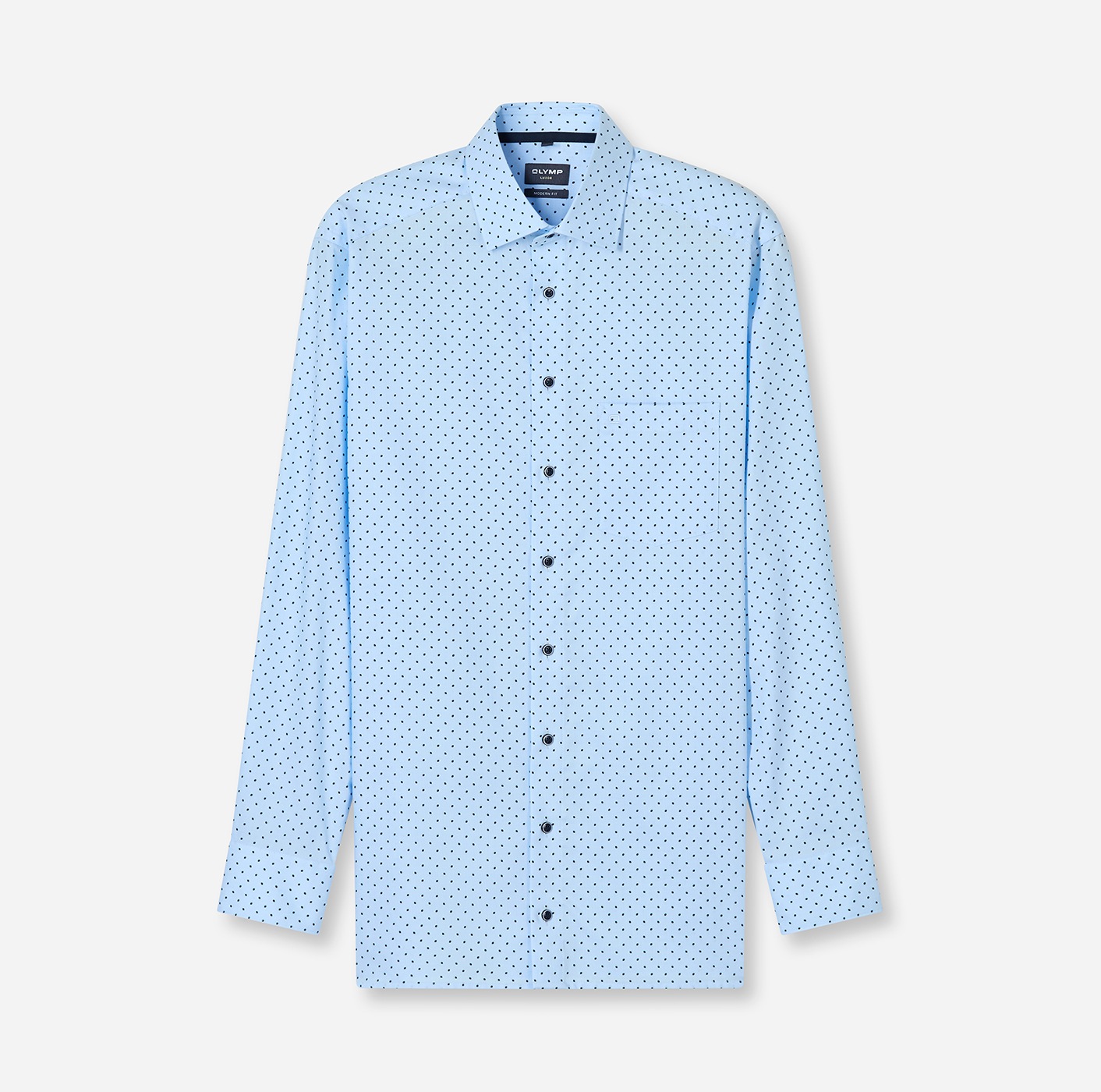 OLYMP Langarmhemd "Luxor" Businesshemd, modern fit, New-Kentkragen, extra l günstig online kaufen