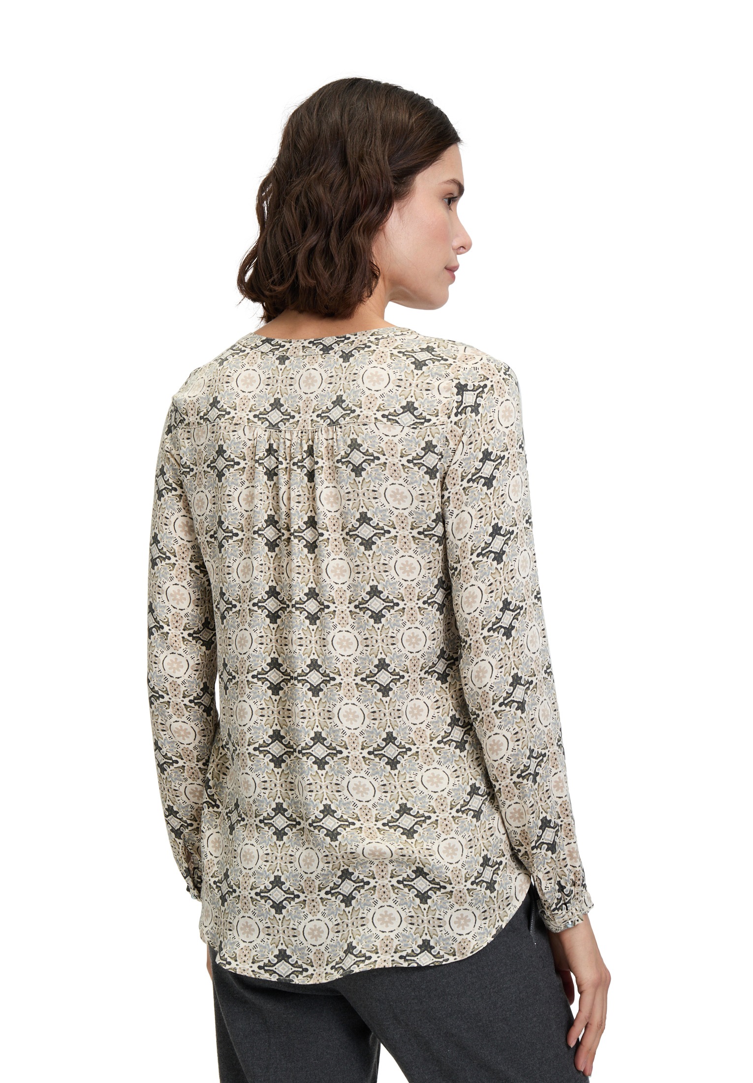 Cartoon Schlupfbluse »Cartoon Damen Casual-Bluse mit Muster«