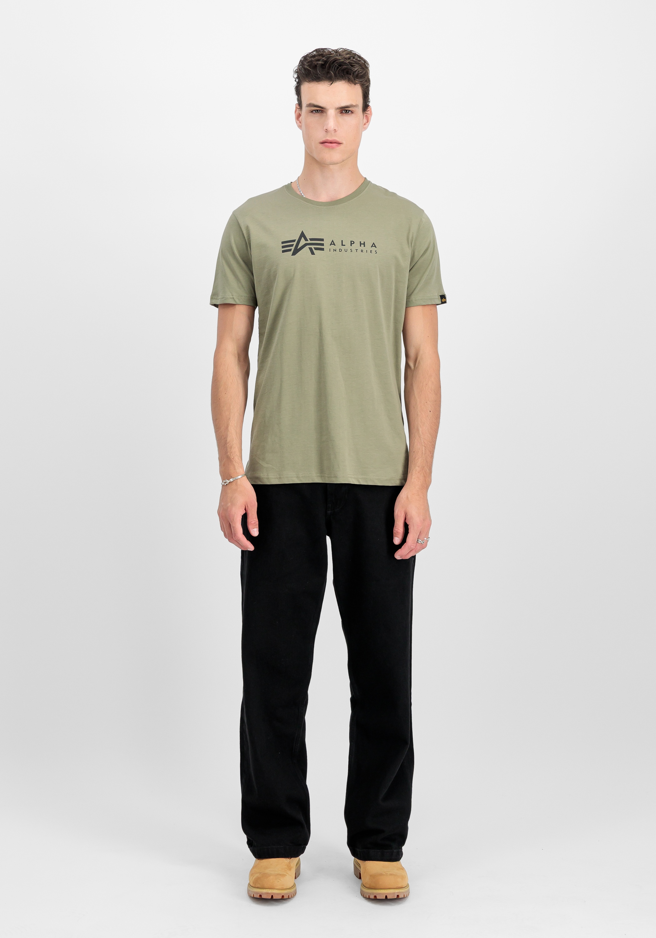 Alpha Industries T-Shirt »Alpha Label T-Shirt 2 Pack«