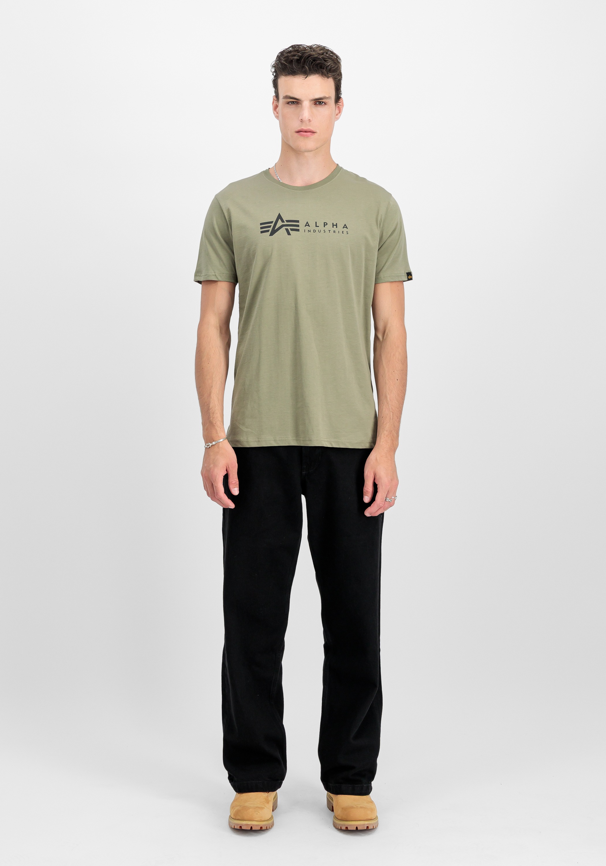 Thumbnail - Alpha Industries T-Shirt "Alpha Label T-Shirt 2 Pack"