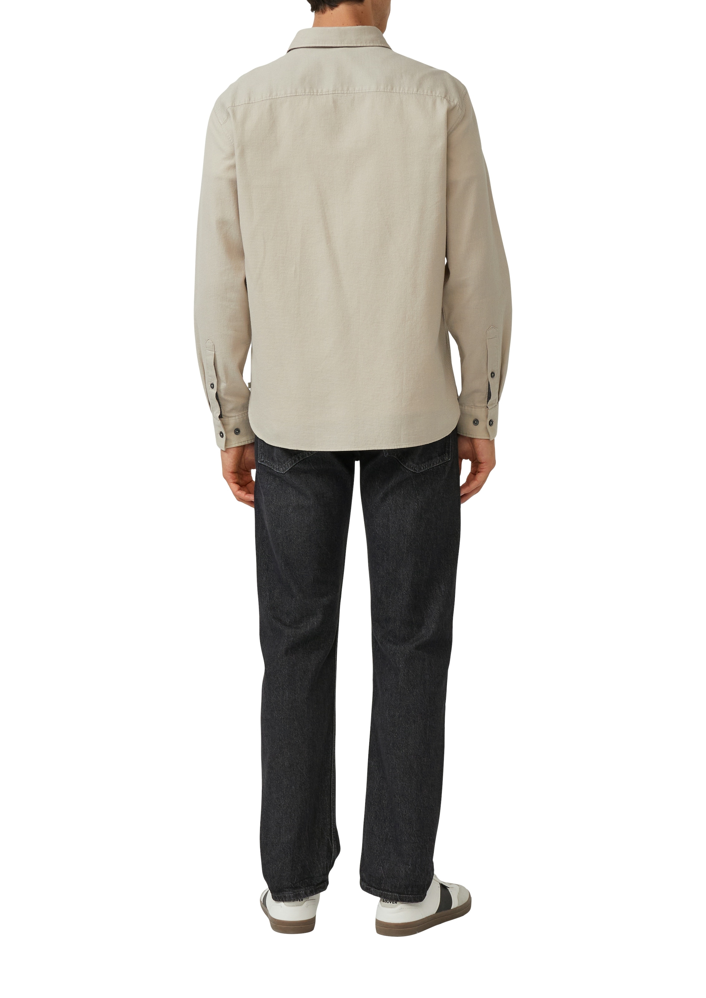 s.Oliver Langarmhemd mit Brusttasche