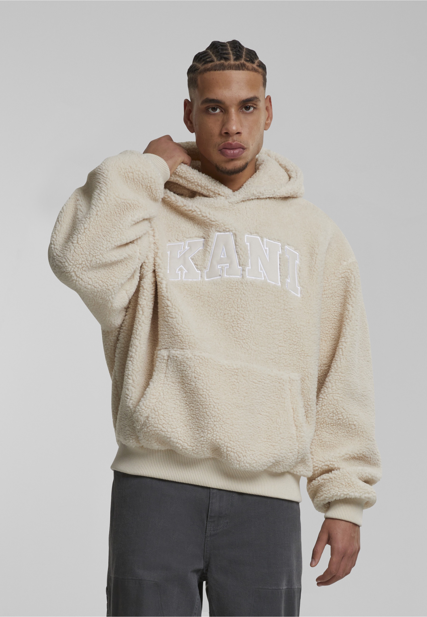 Karl Kani Kapuzenpullover »Karl Kani Karl Kani Serif Teddy Hoodie« 1 Stk.