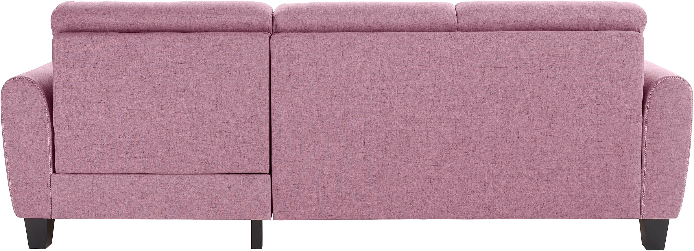 sit&more Ecksofa »Varese L-Form«, mit Federkern, wahlweise mit Bettfunktion und Stauraum