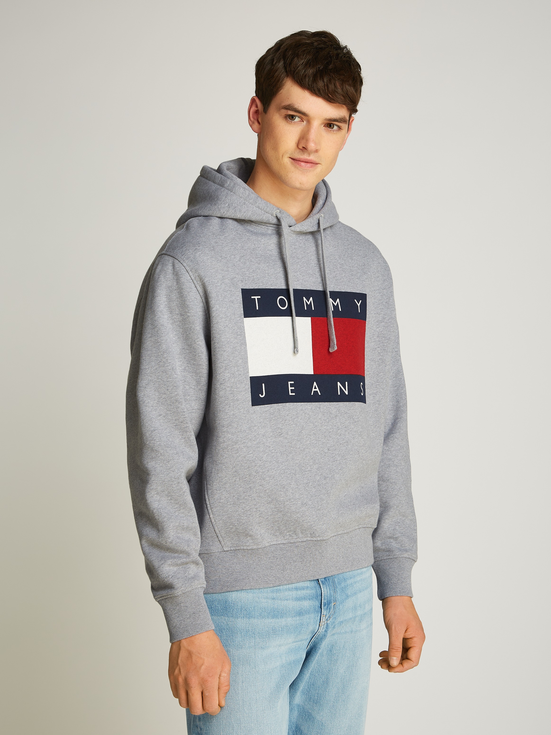 TOMMY JEANS Tommy Džinsai Hoodie »TJM MELANGE FLAG...