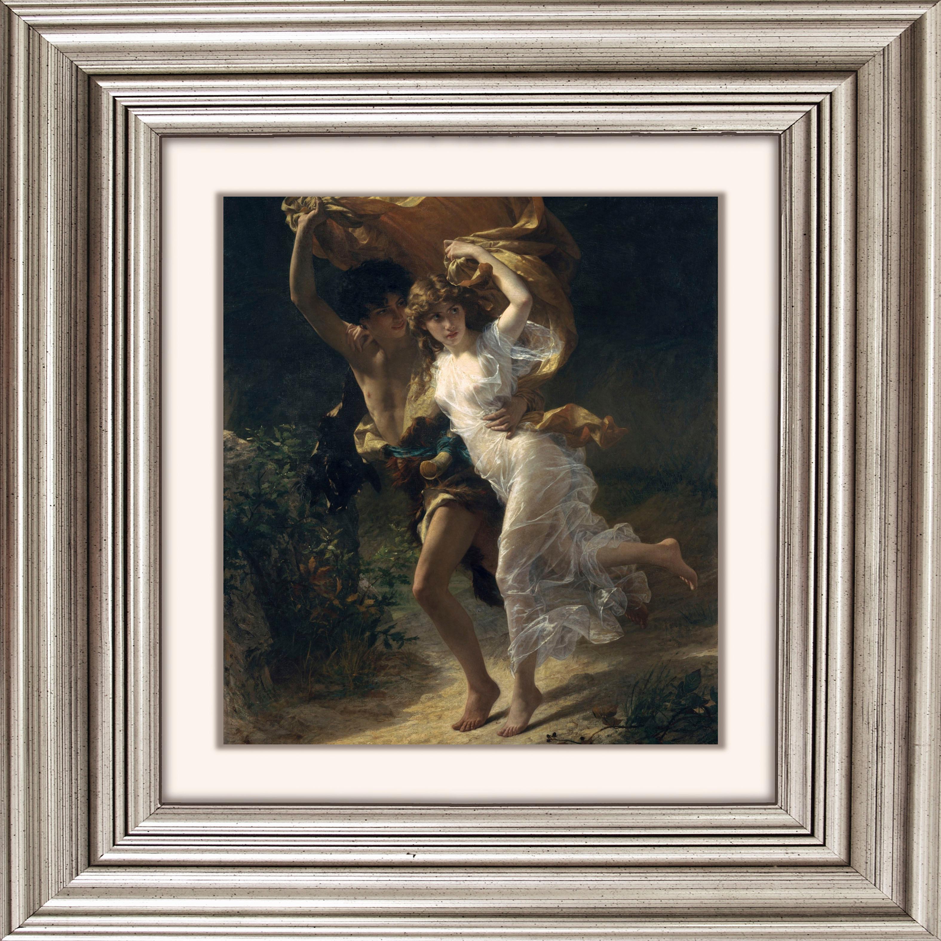 queence Acrylglasbild "Pärchen" Bilder von Liebespaaren Frau Gemälde Kunst Mann Fine Art-Print in Galeriequalität