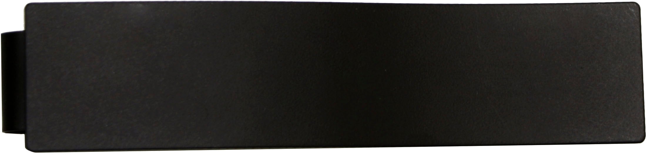 Dekospange GARDINIA, B:13cm H:3cm, schwarz, Metall, Raffhalter, "Raffspange Indira", zum Raffen und Drapieren